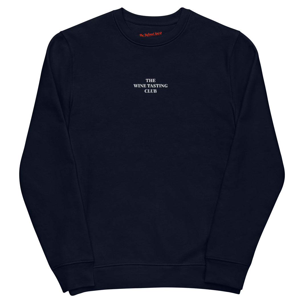 The Wine Tasting Club - Embroidered Sweatshirt