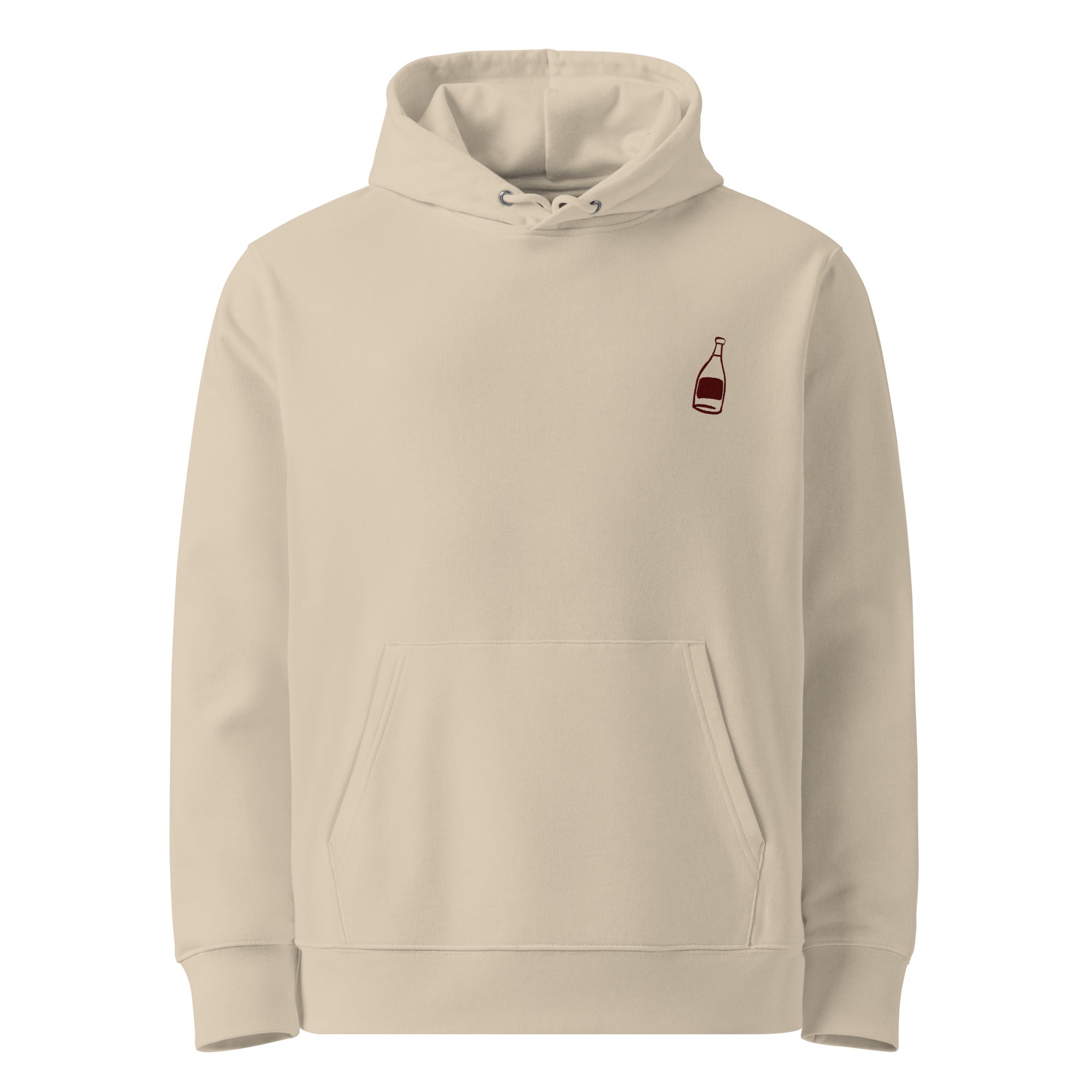 Wine is always the best answer - Organic Hoodie