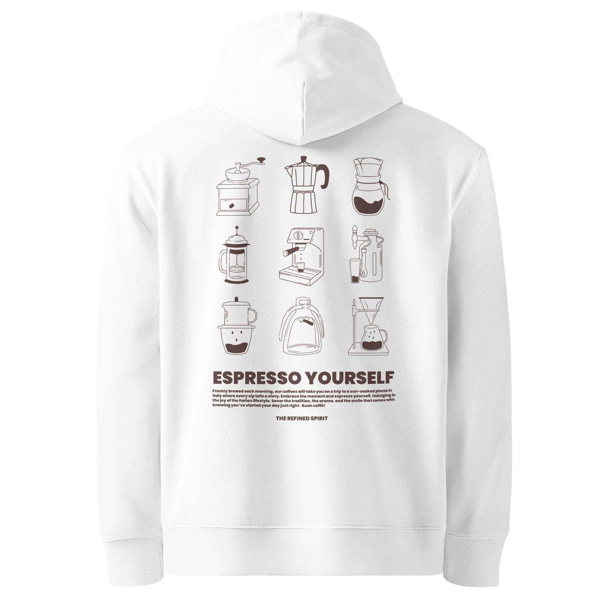 Espresso Yourself - Organic Hoodie