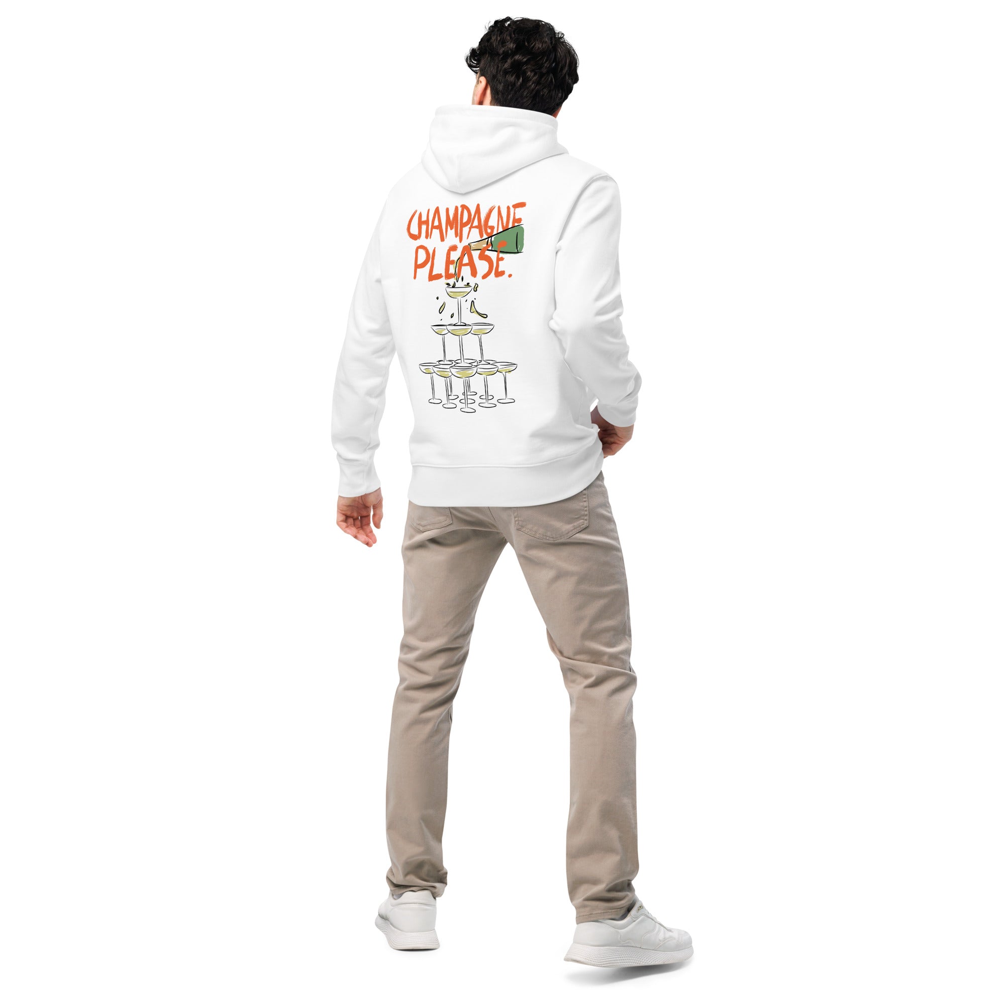 Champagne Please - Organic Hoodie