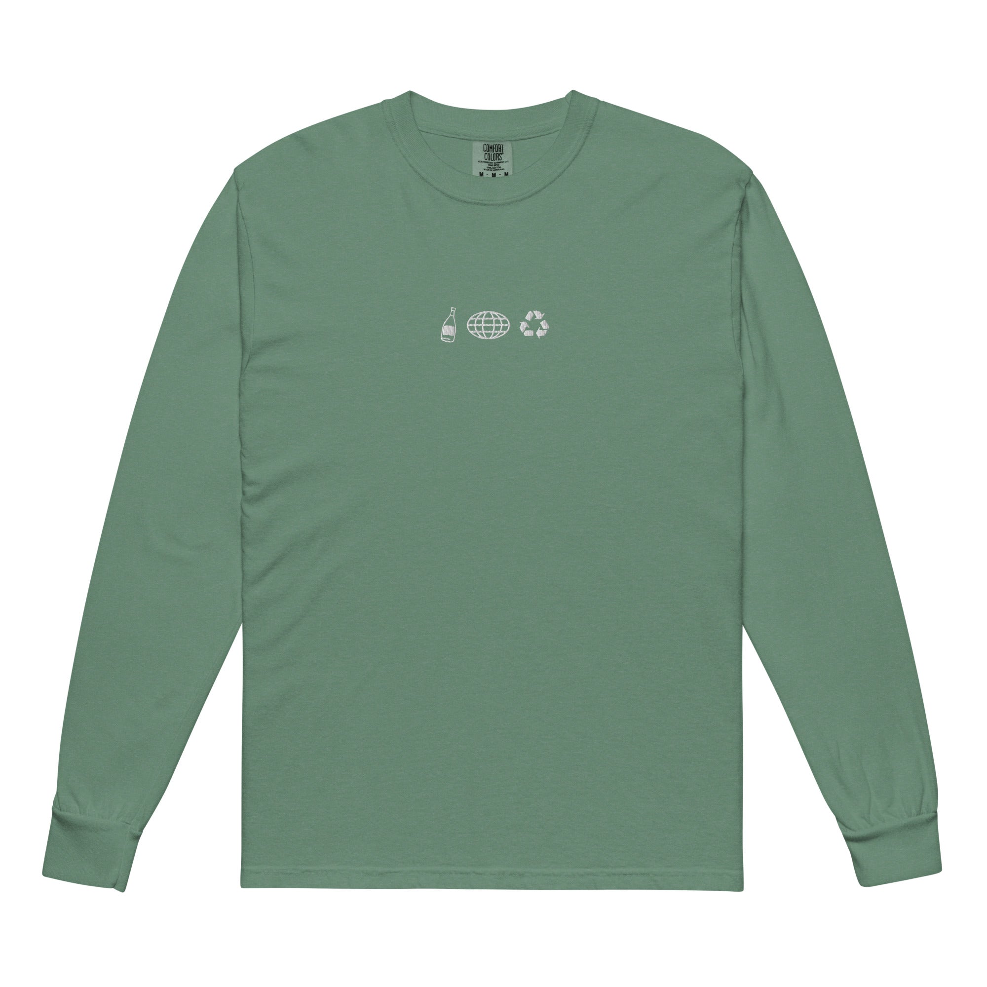 Wine is always the best answer - Heavyweight Long-Sleeve Shirt