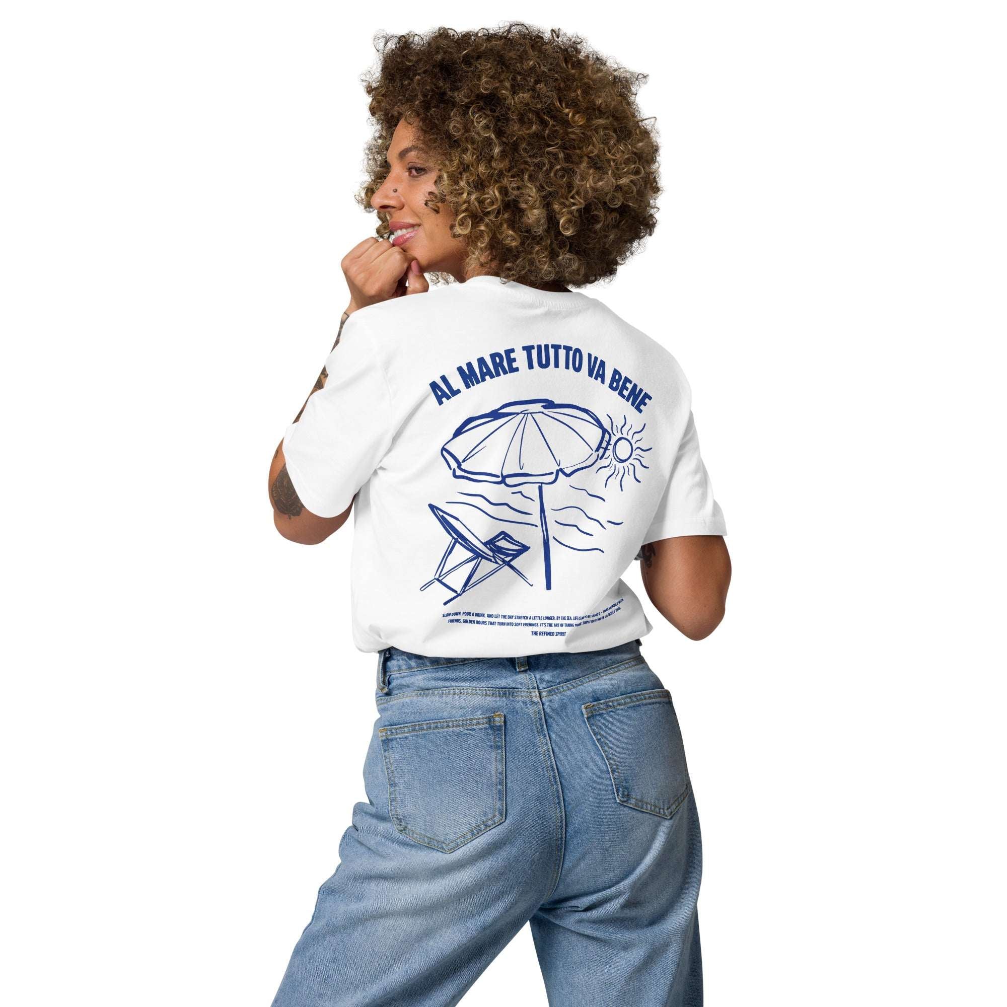 Al Mare tutto va Bene - Unisex Organic Cotton T-Shirt