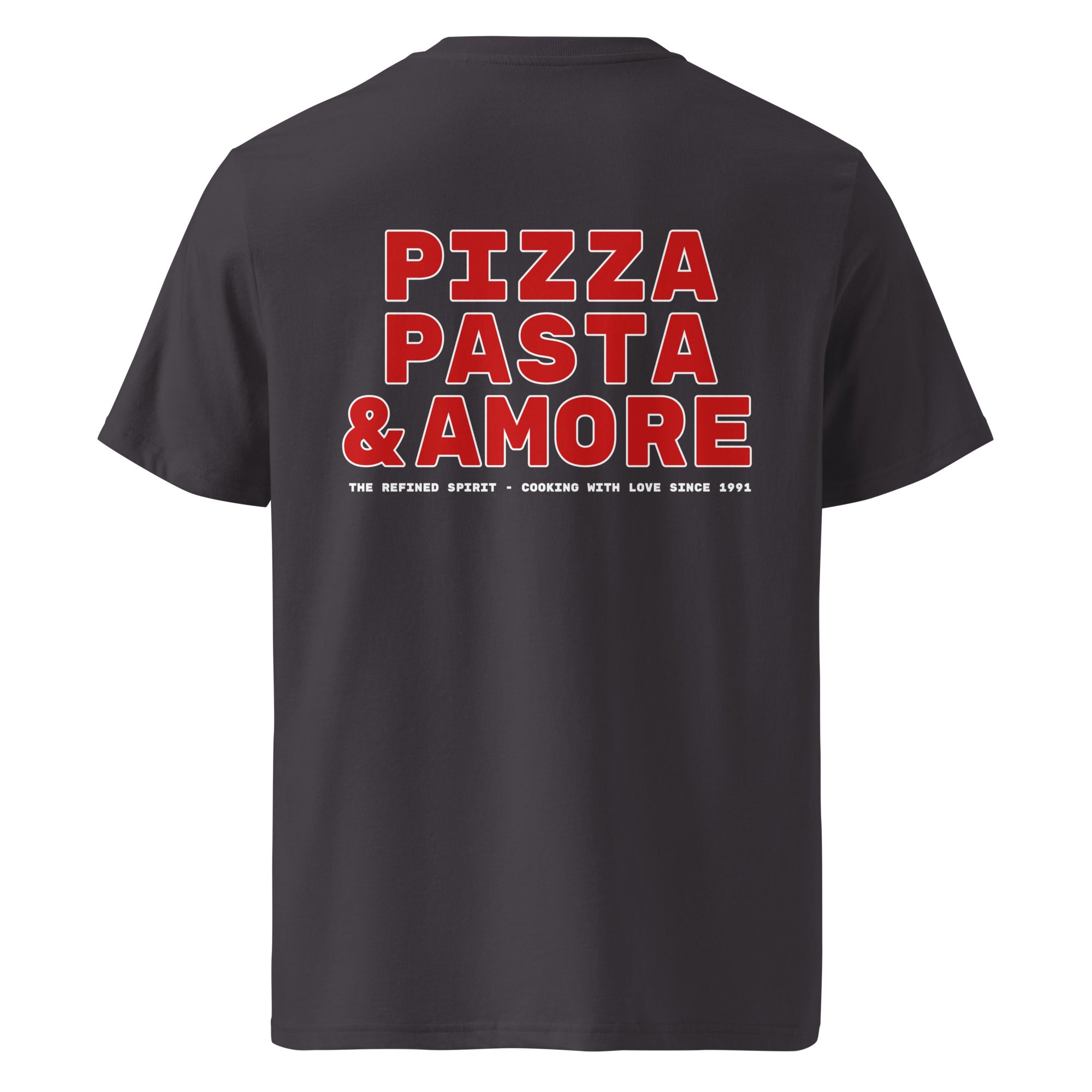 Pizza, Pasta & Amore - Organic T-shirt