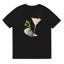 Load image into Gallery viewer, The Martini &amp; Oysters Club - Organic Embroidered T-shirt
