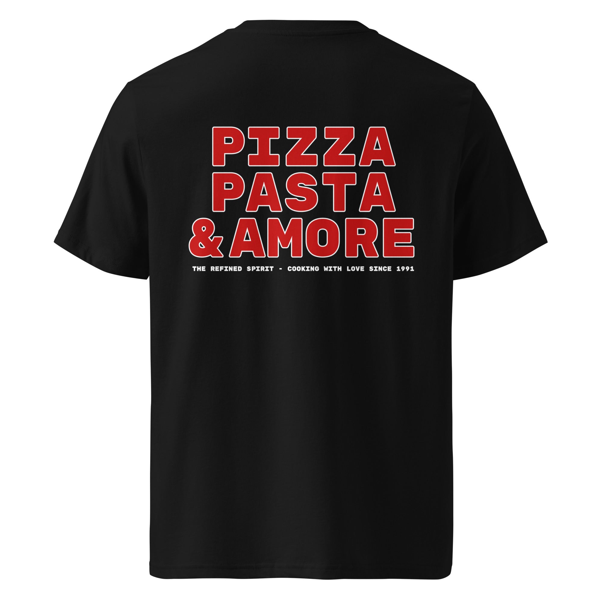 Pizza, Pasta & Amore - Organic T-shirt