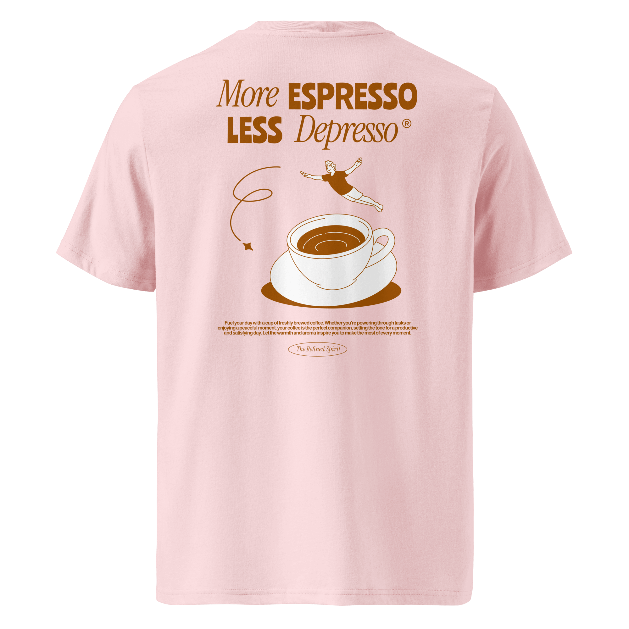 More Espresso Less Depresso - Organic T-shirt