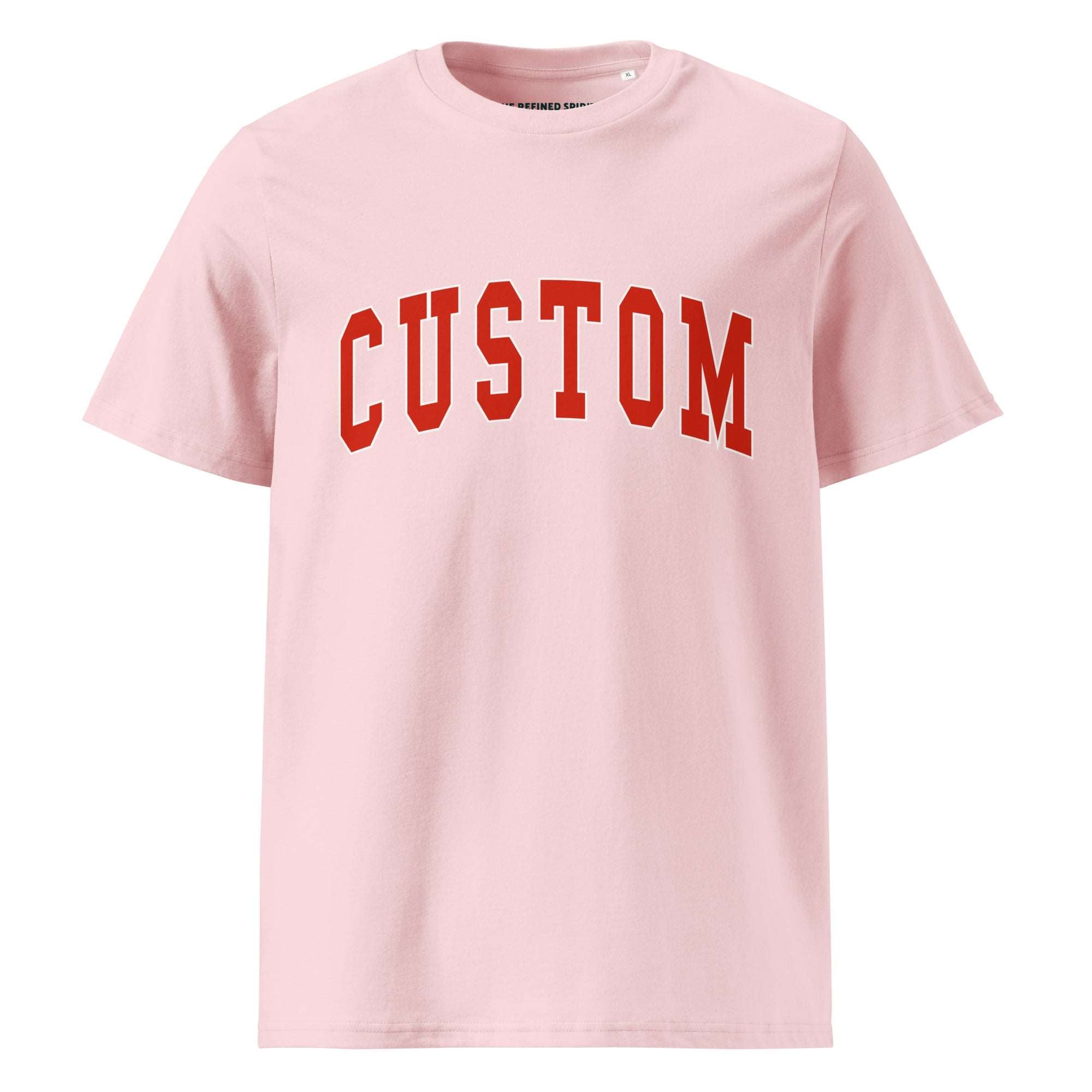 College Custom Organic T-shirt