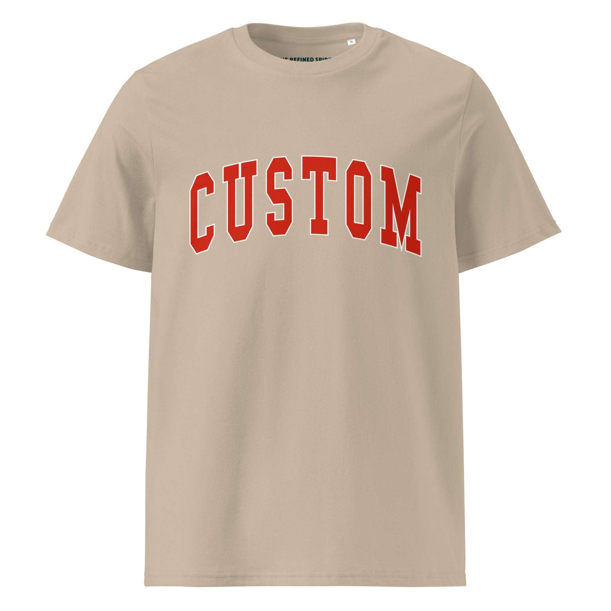 College Custom Organic T-shirt