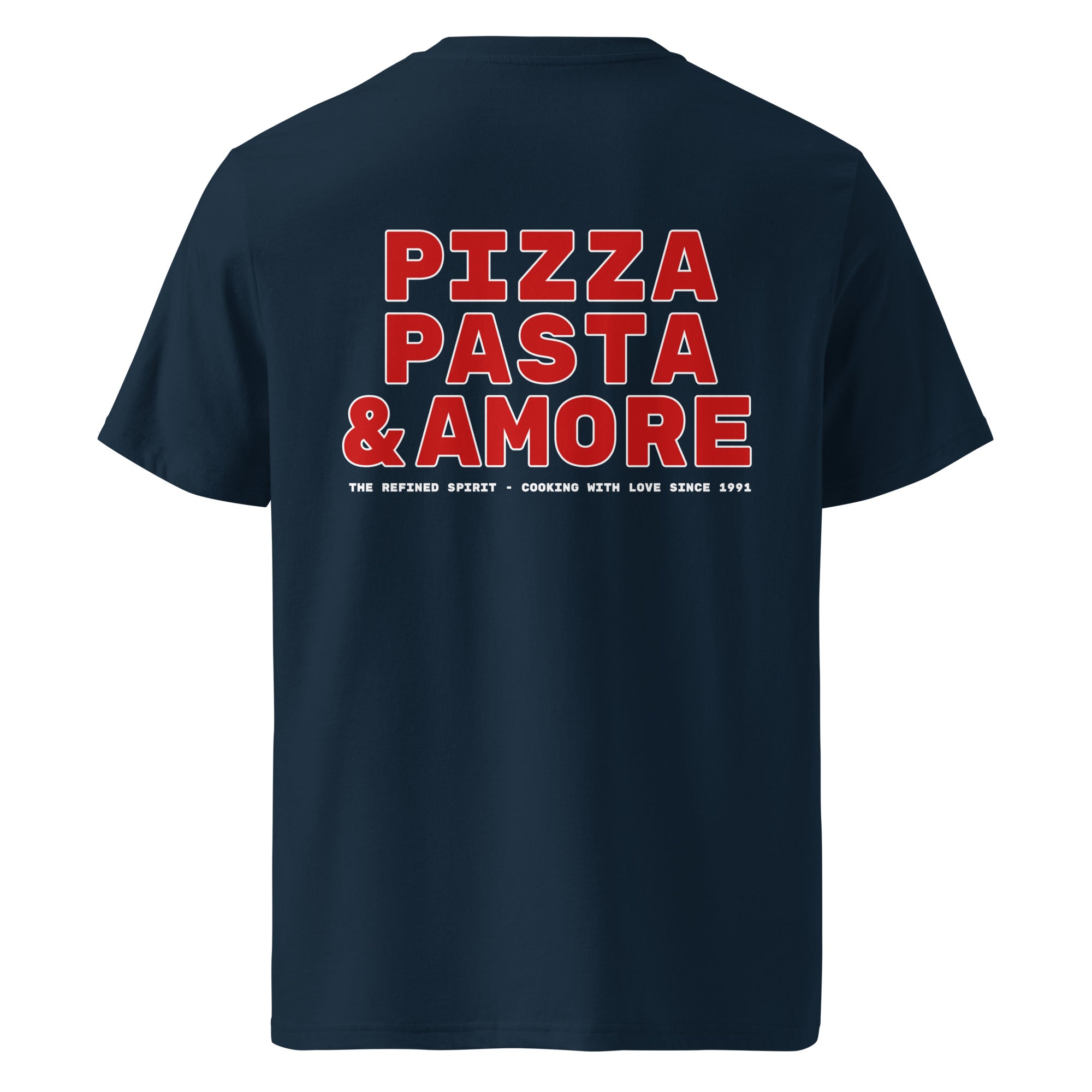 Pizza, Pasta & Amore - Organic T-shirt