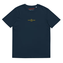 Load image into Gallery viewer, The Martini &amp; Oysters Club - Organic Embroidered T-shirt
