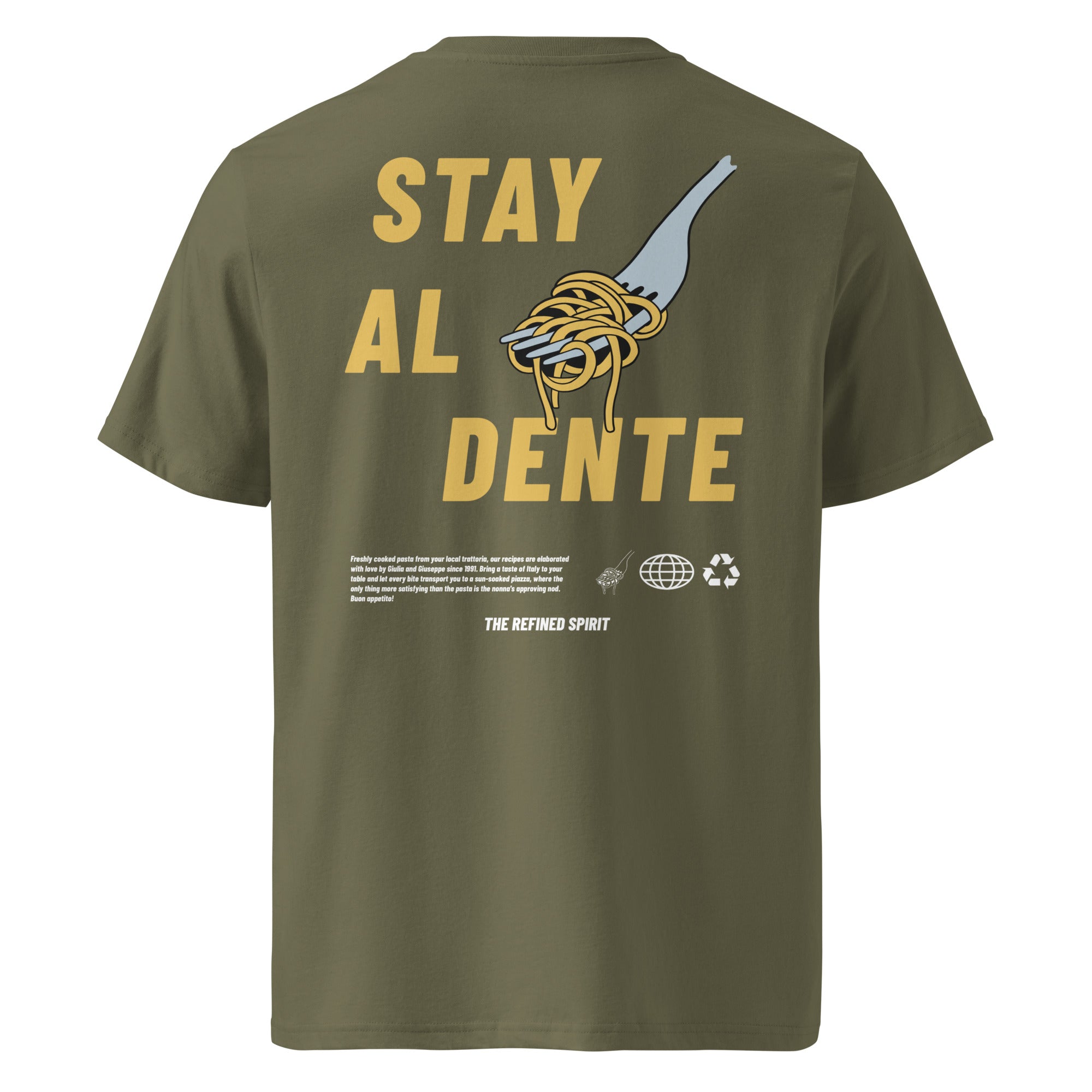 Restez Al Dente - Bio - T-shirt