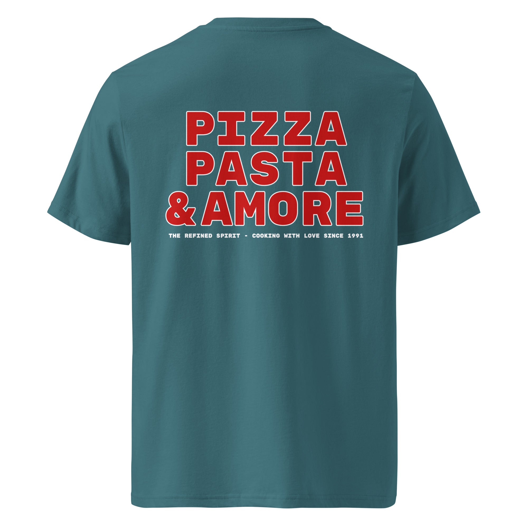 Pizza, Pasta & Amore - Organic T-shirt