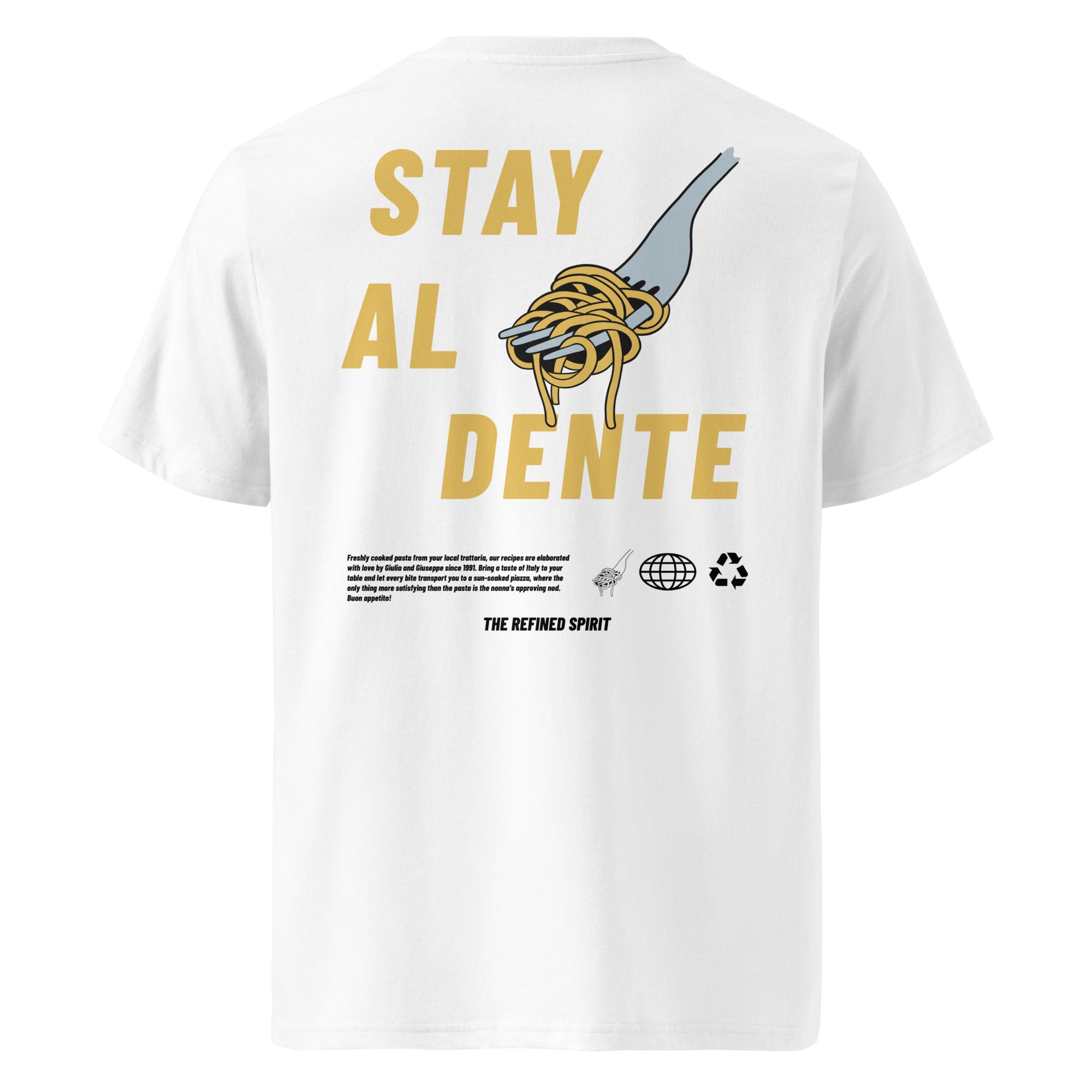 Restez Al Dente - Bio - T-shirt