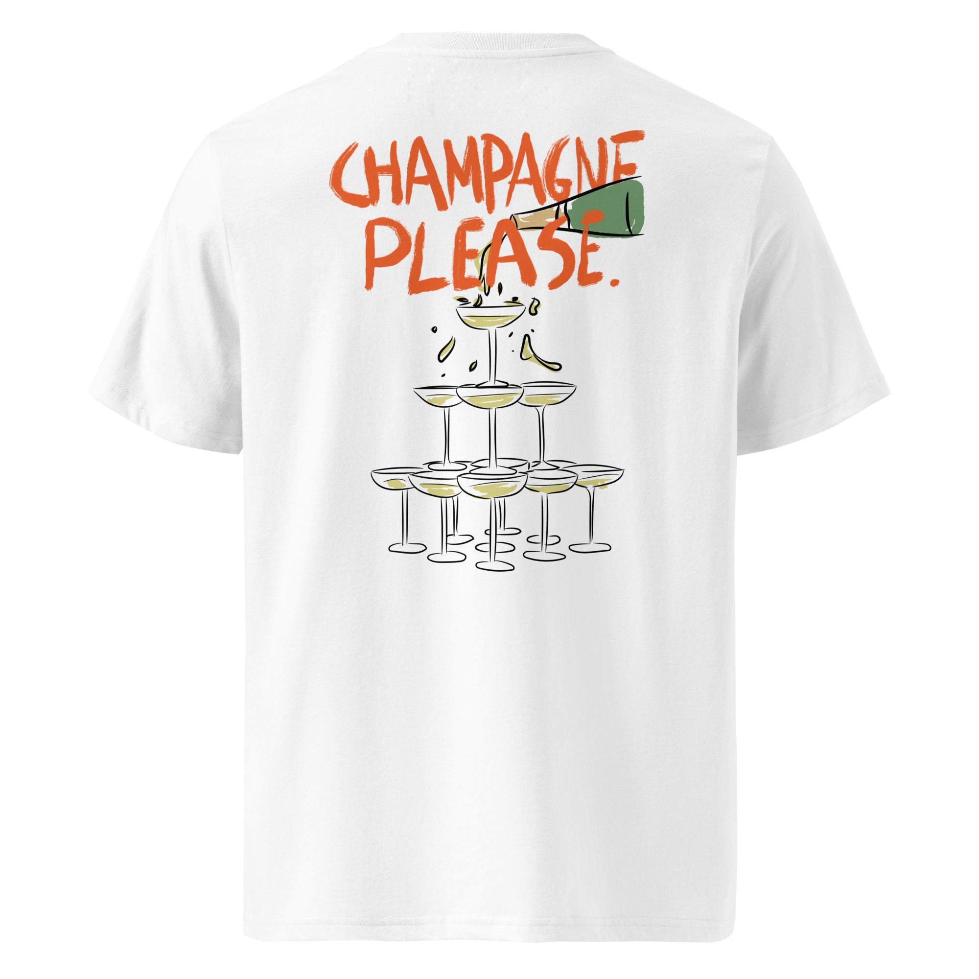 Champagner bitte - Bio-T-Shirt