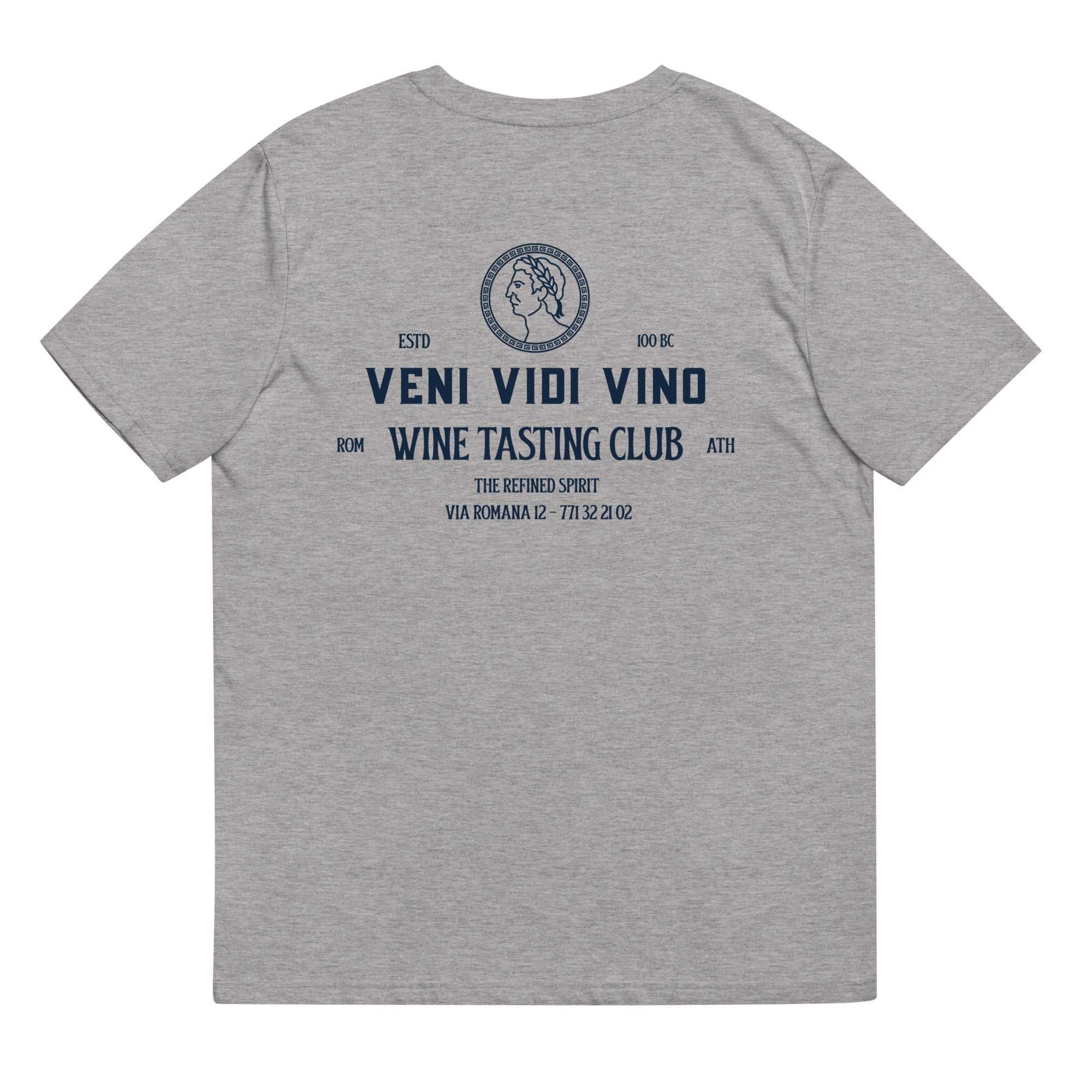 Veni Vidi Vino - Organic T-shirt - The Refined Spirit