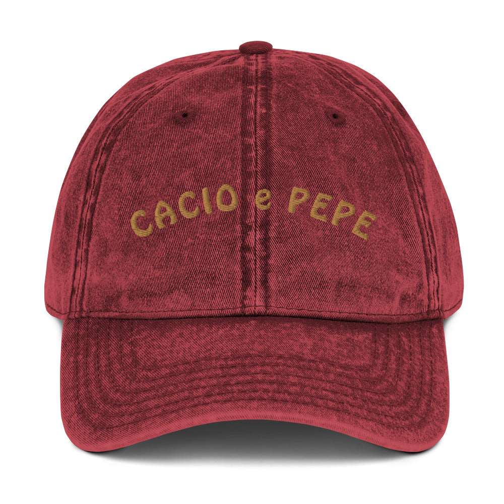 Cacio e Pepe - Vintage Cap