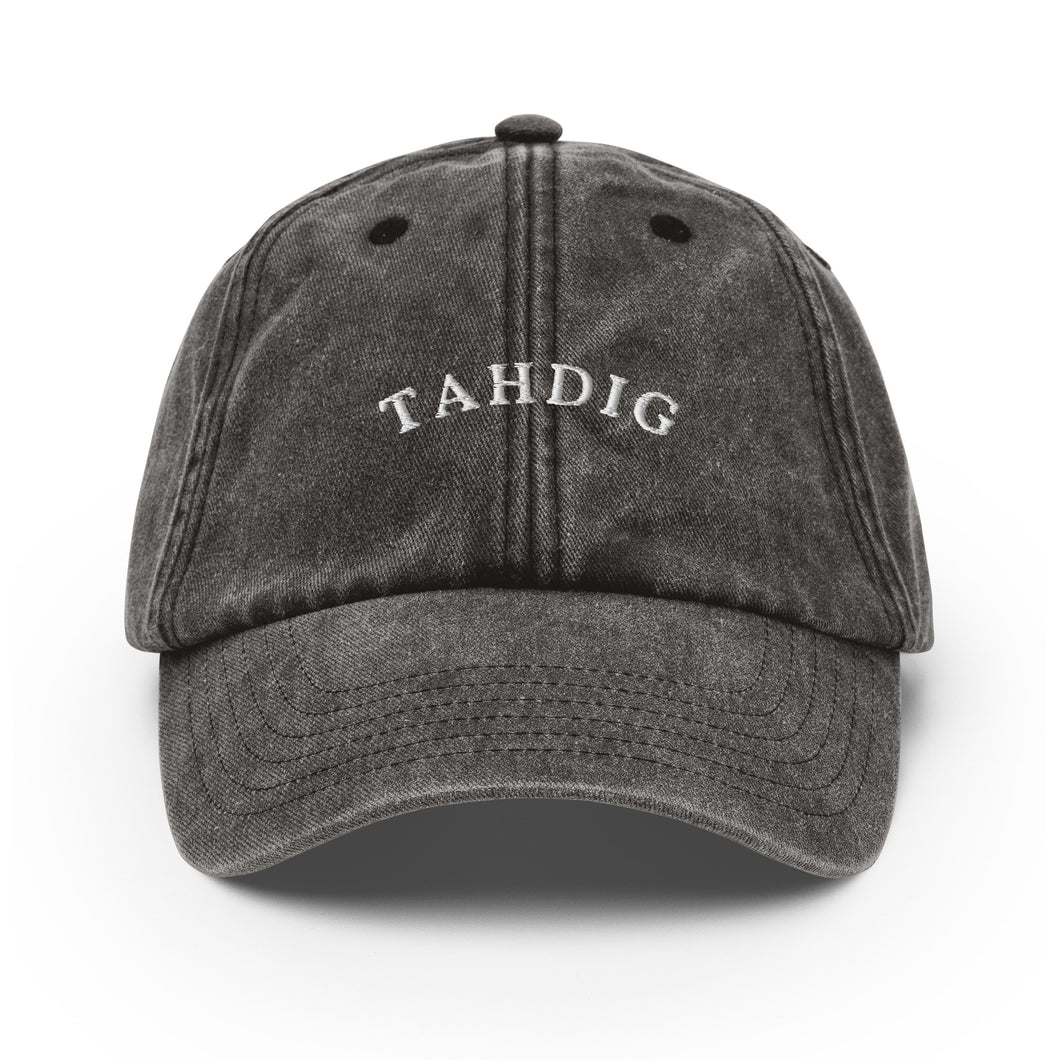 TAHDIG - Custom Cap