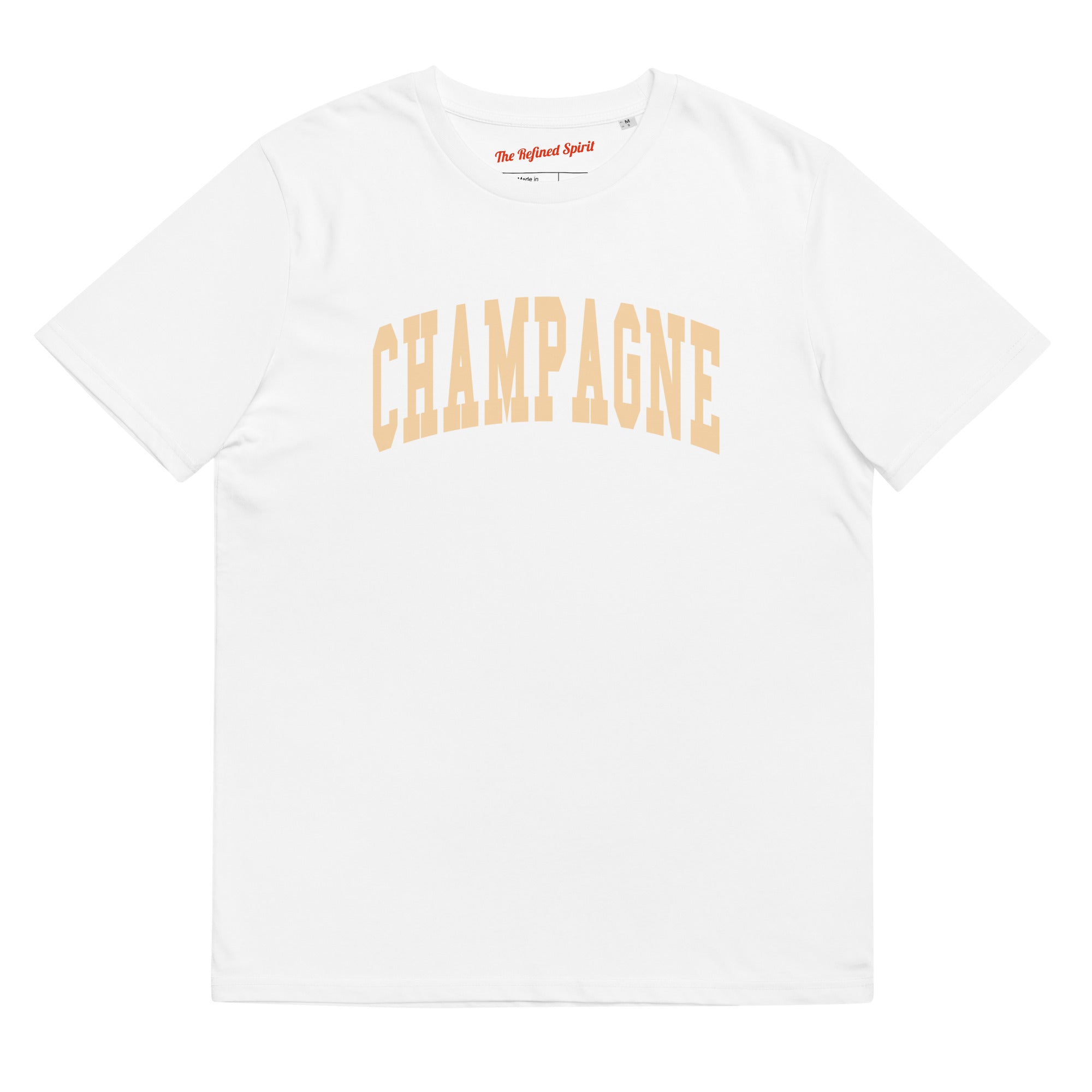 Champagne - Organic T-shirt - The Refined Spirit