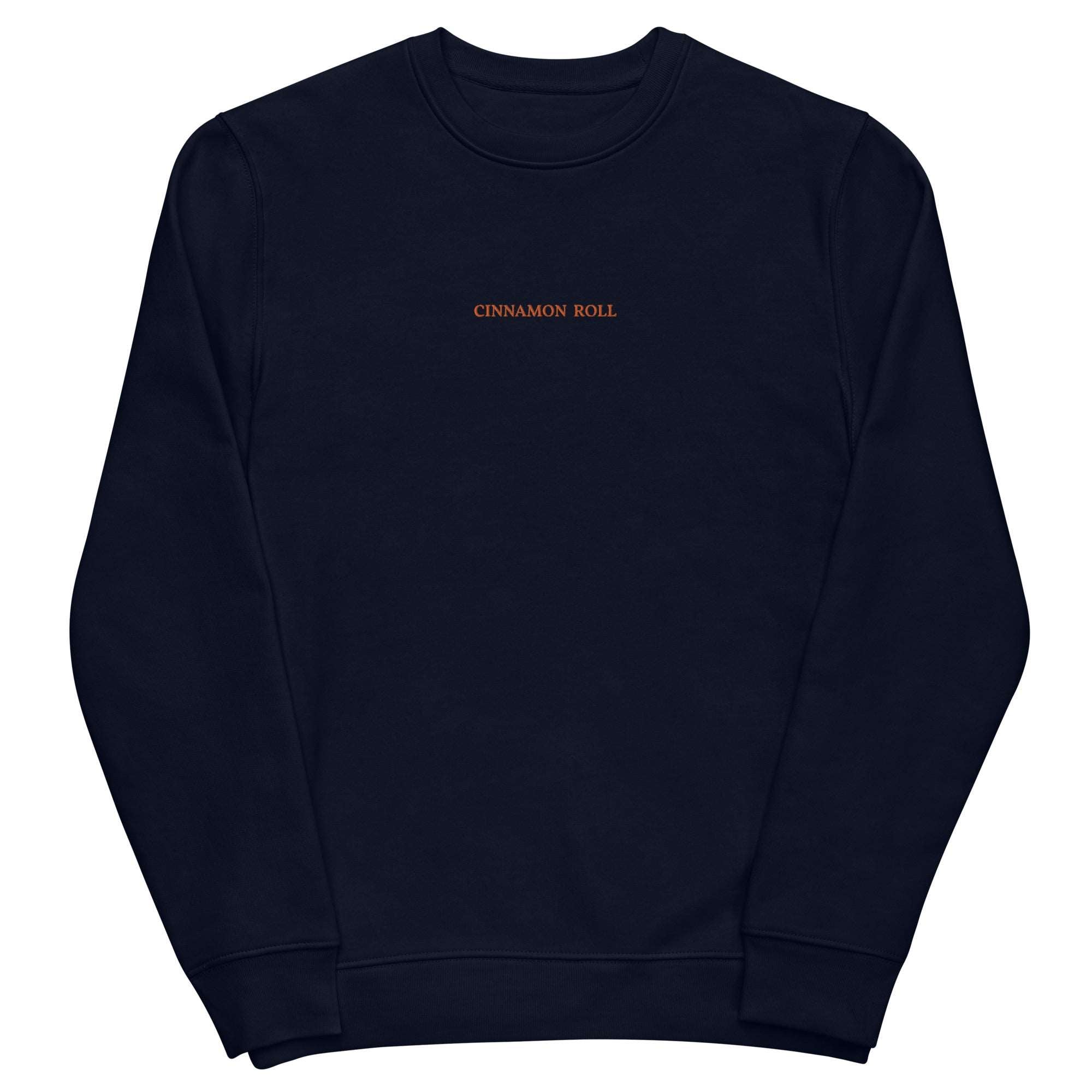 Cinnamon Roll - Organic Embroidered Sweatshirt - The Refined Spirit