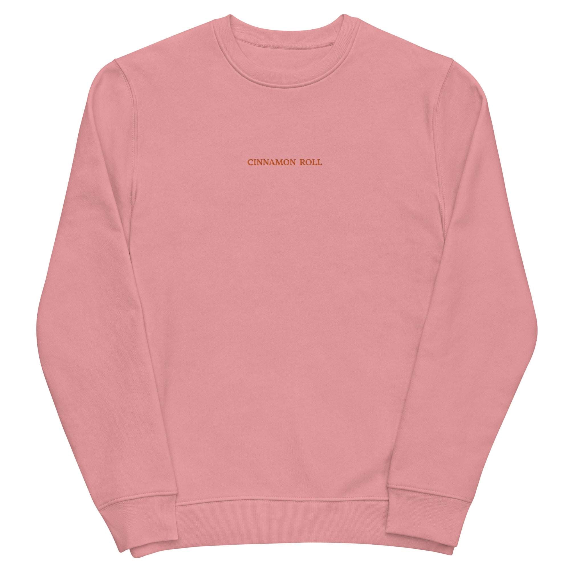 Cinnamon Roll - Organic Embroidered Sweatshirt - The Refined Spirit