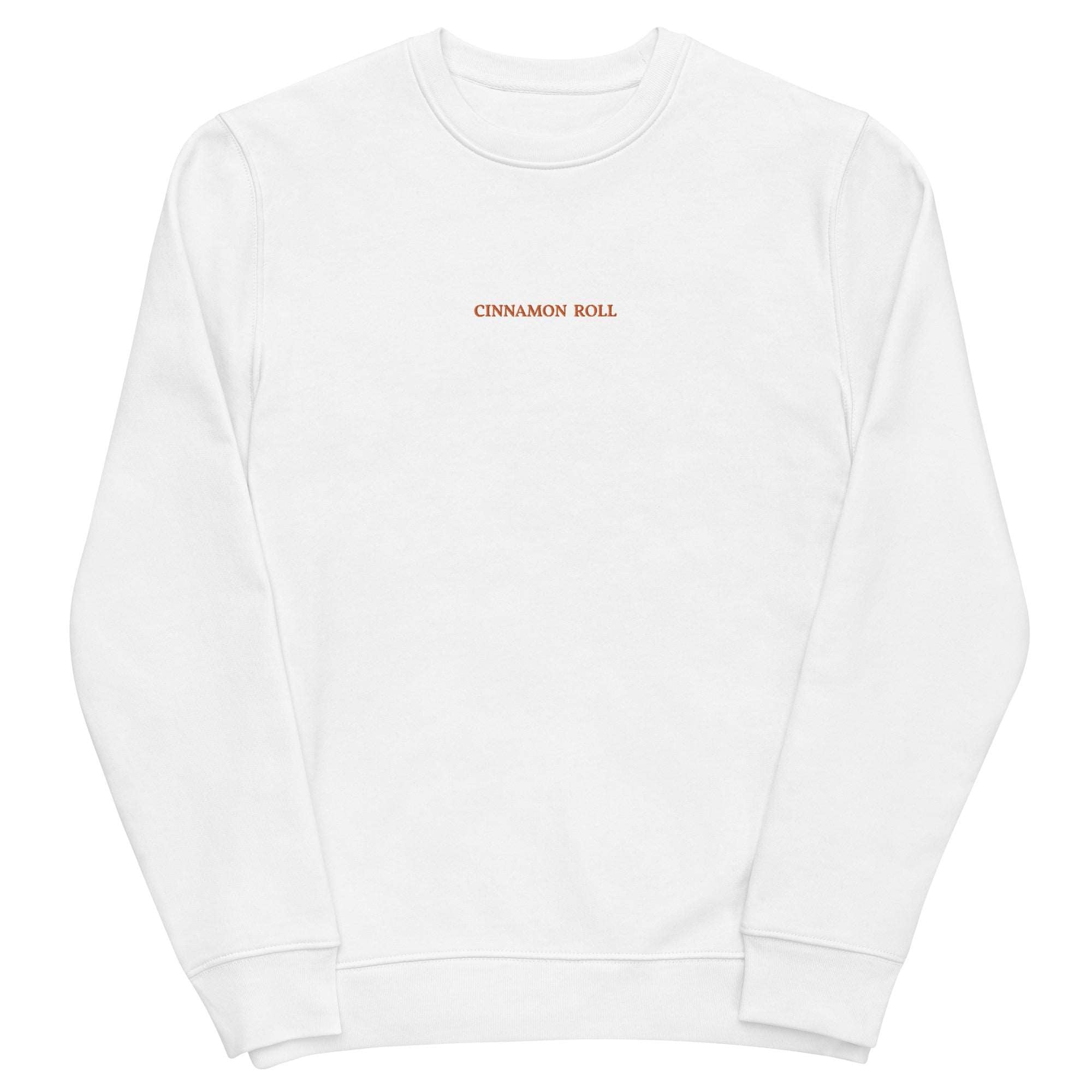 Cinnamon Roll - Organic Embroidered Sweatshirt - The Refined Spirit