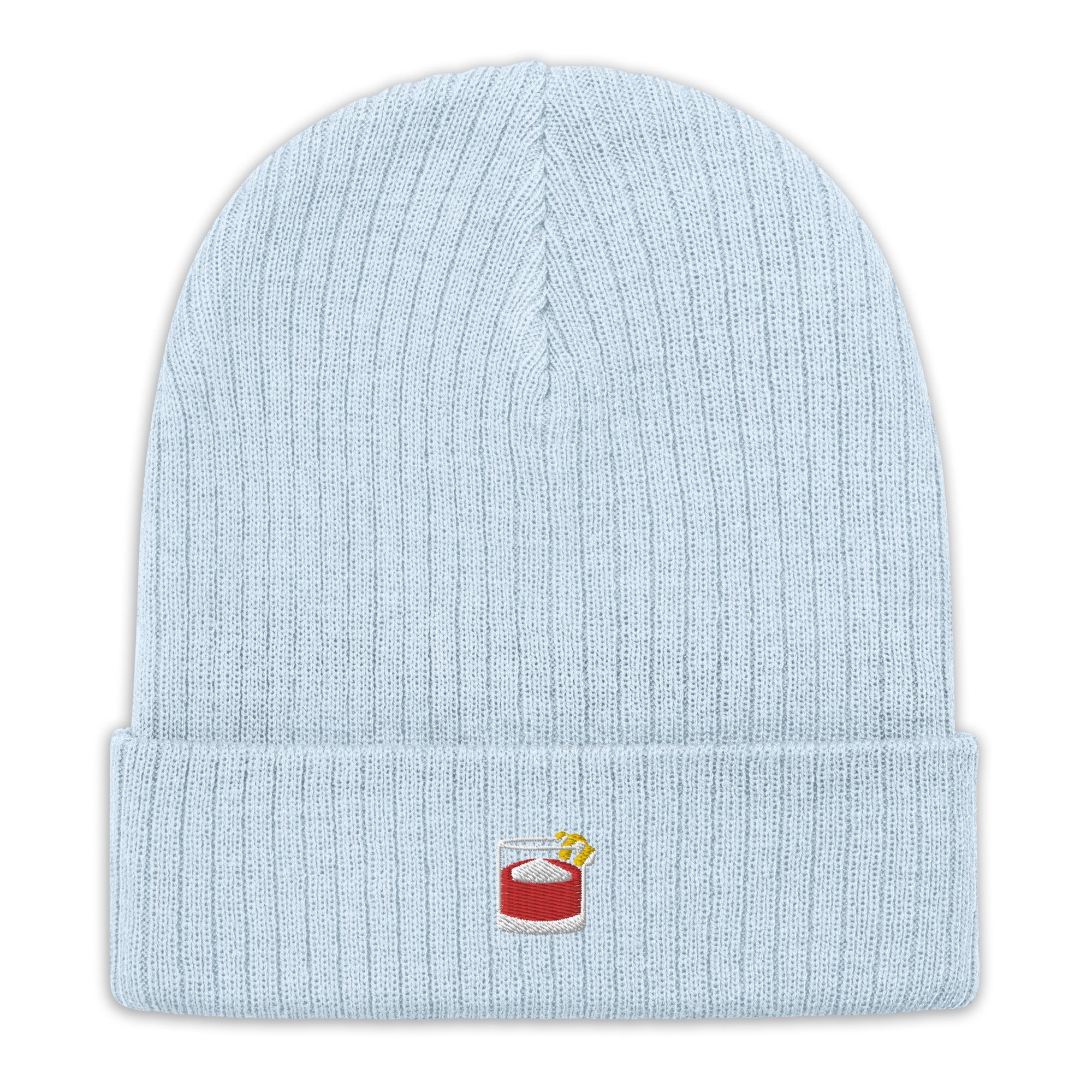 Negroni Glass - Embroidered Beanie - The Refined Spirit