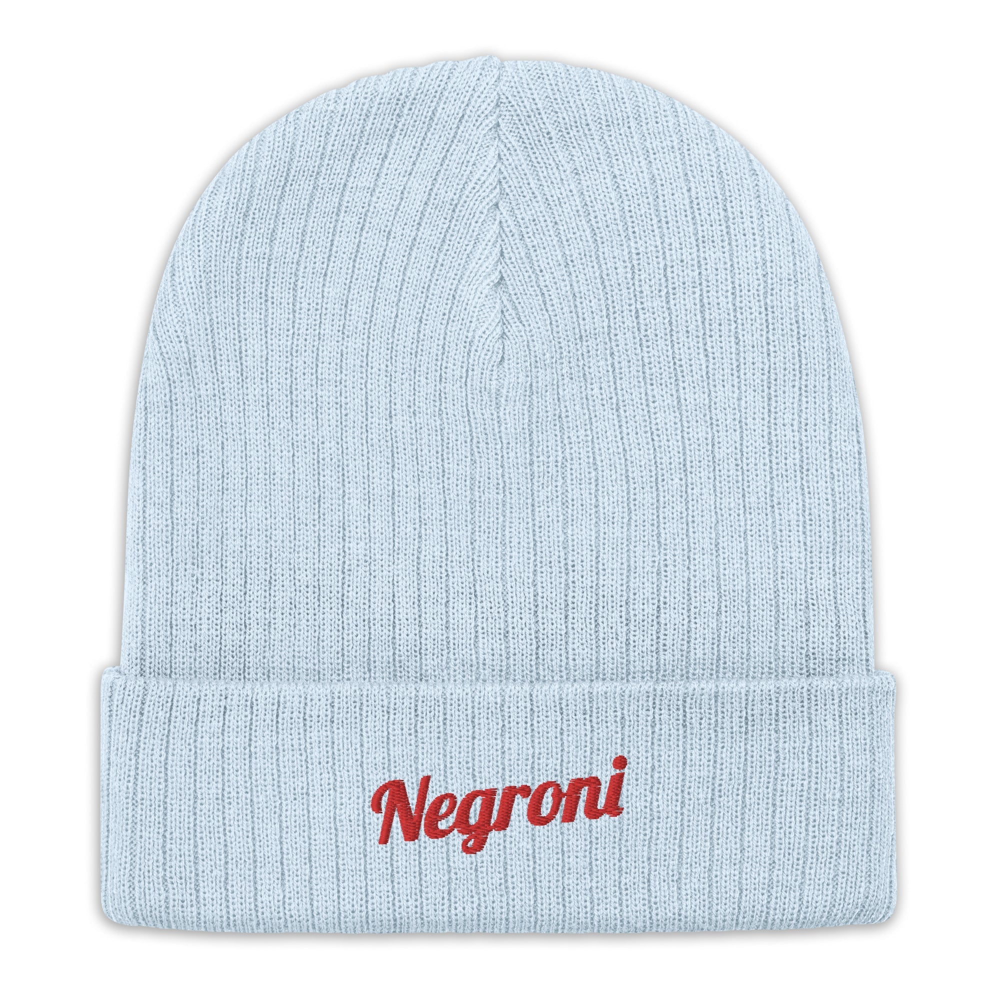 Negroni - Recycled Embroidered Beanie - The Refined Spirit