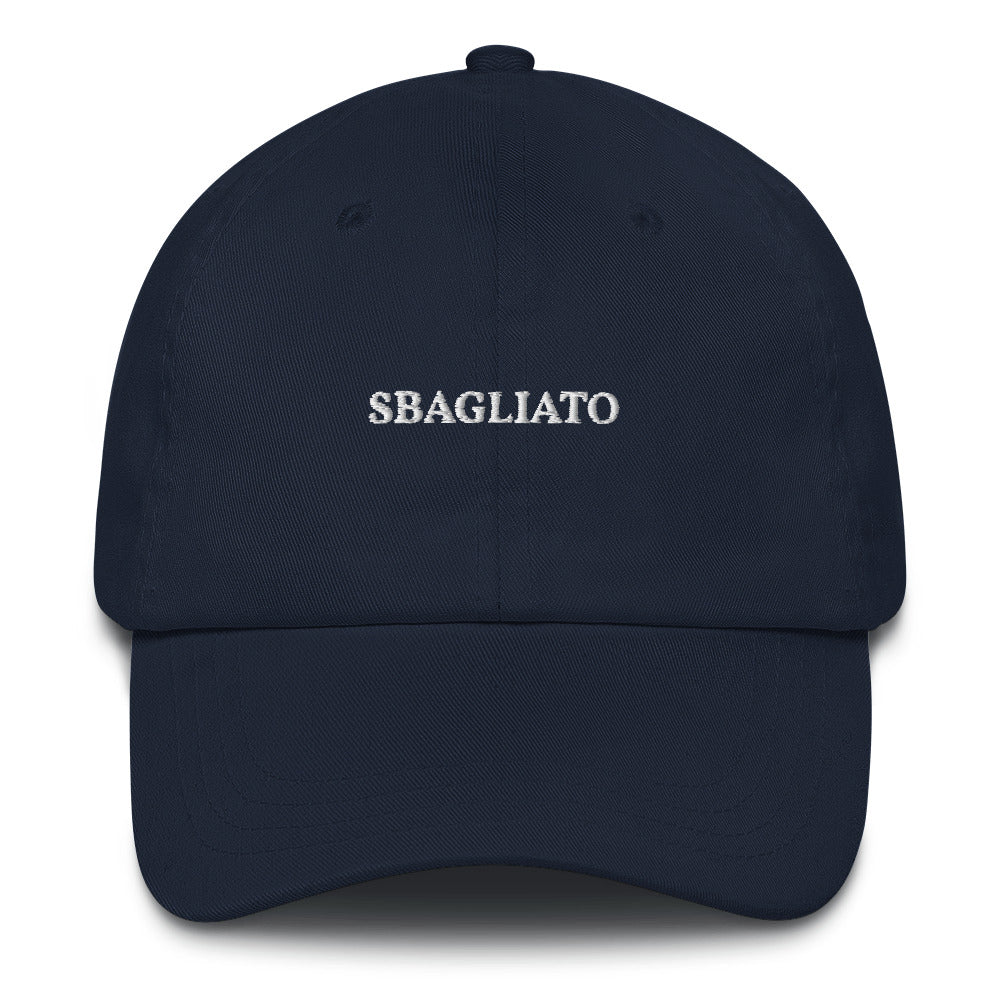 Sbagliato - Embroidered Cap - The Refined Spirit