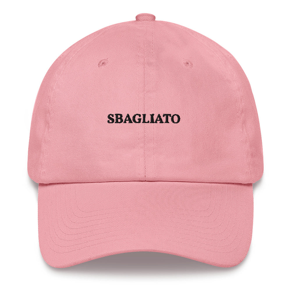 Sbagliato - Embroidered Cap - The Refined Spirit