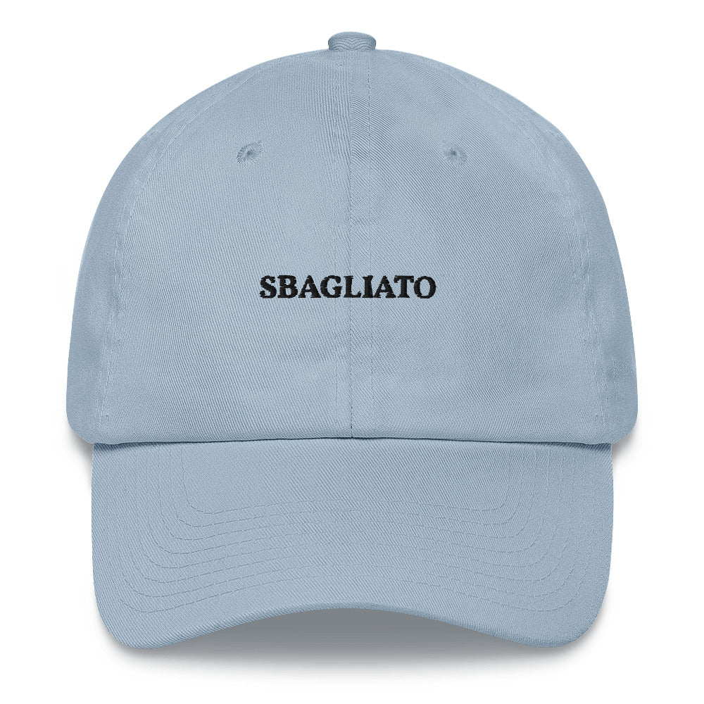 Sbagliato - Embroidered Cap - The Refined Spirit