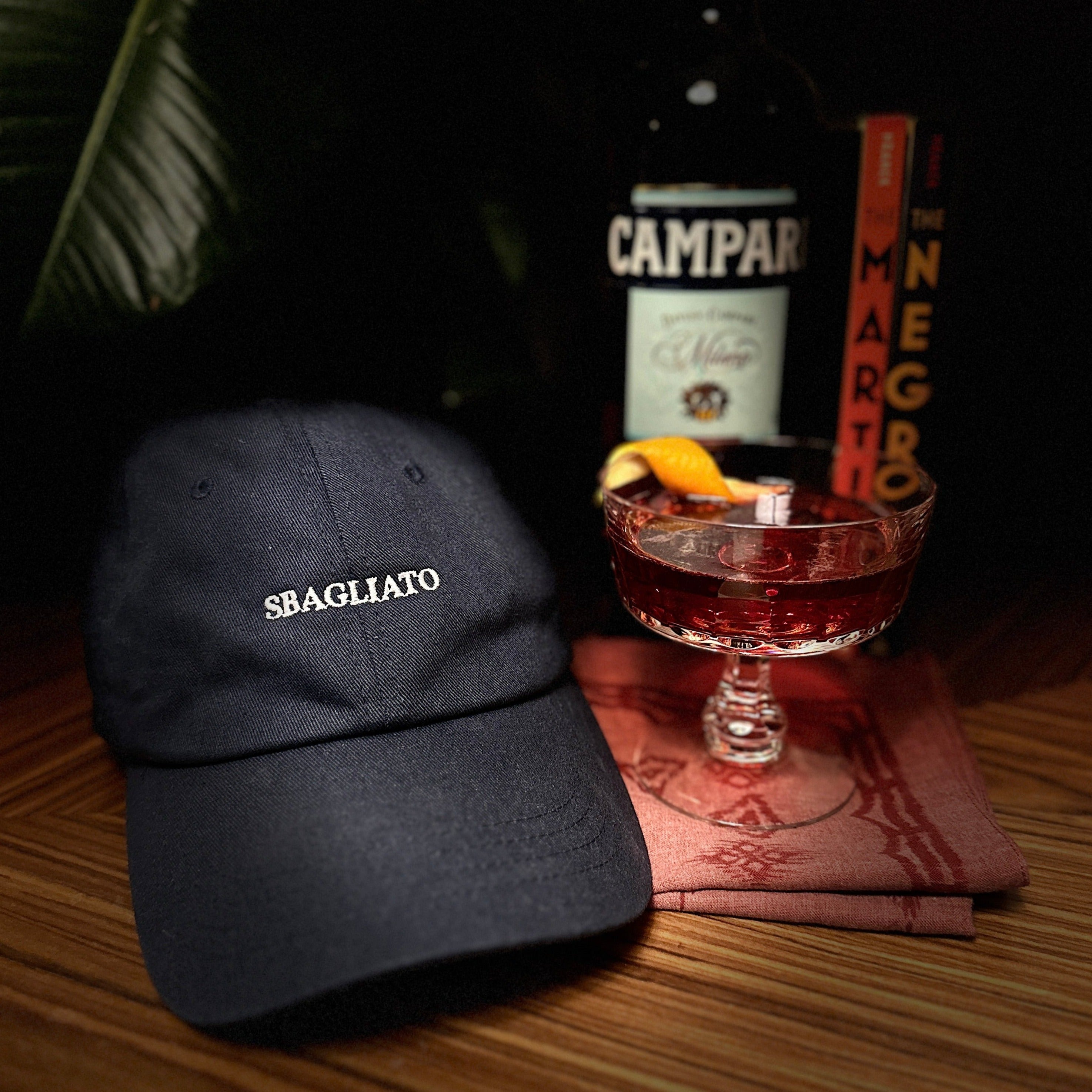 Sbagliato - Embroidered Cap - The Refined Spirit
