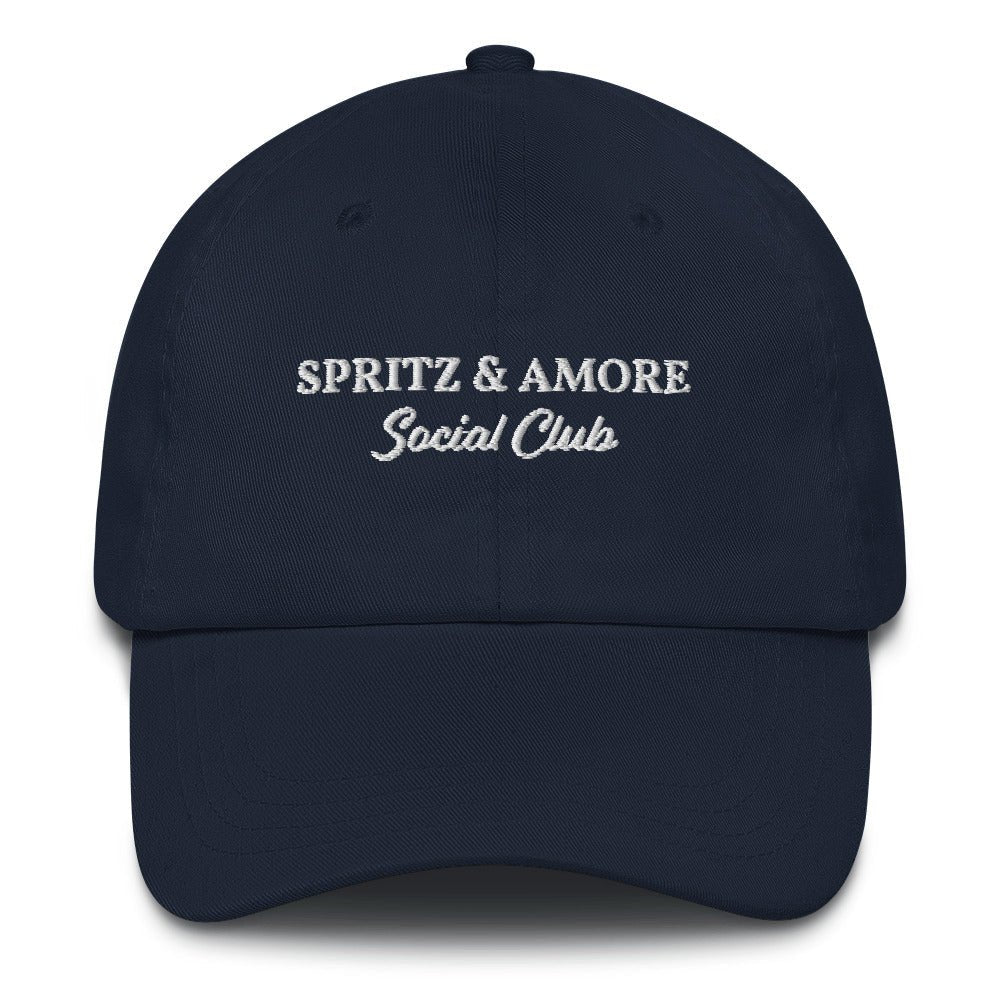 Spritz & Amore Social Club Cap - The Refined Spirit