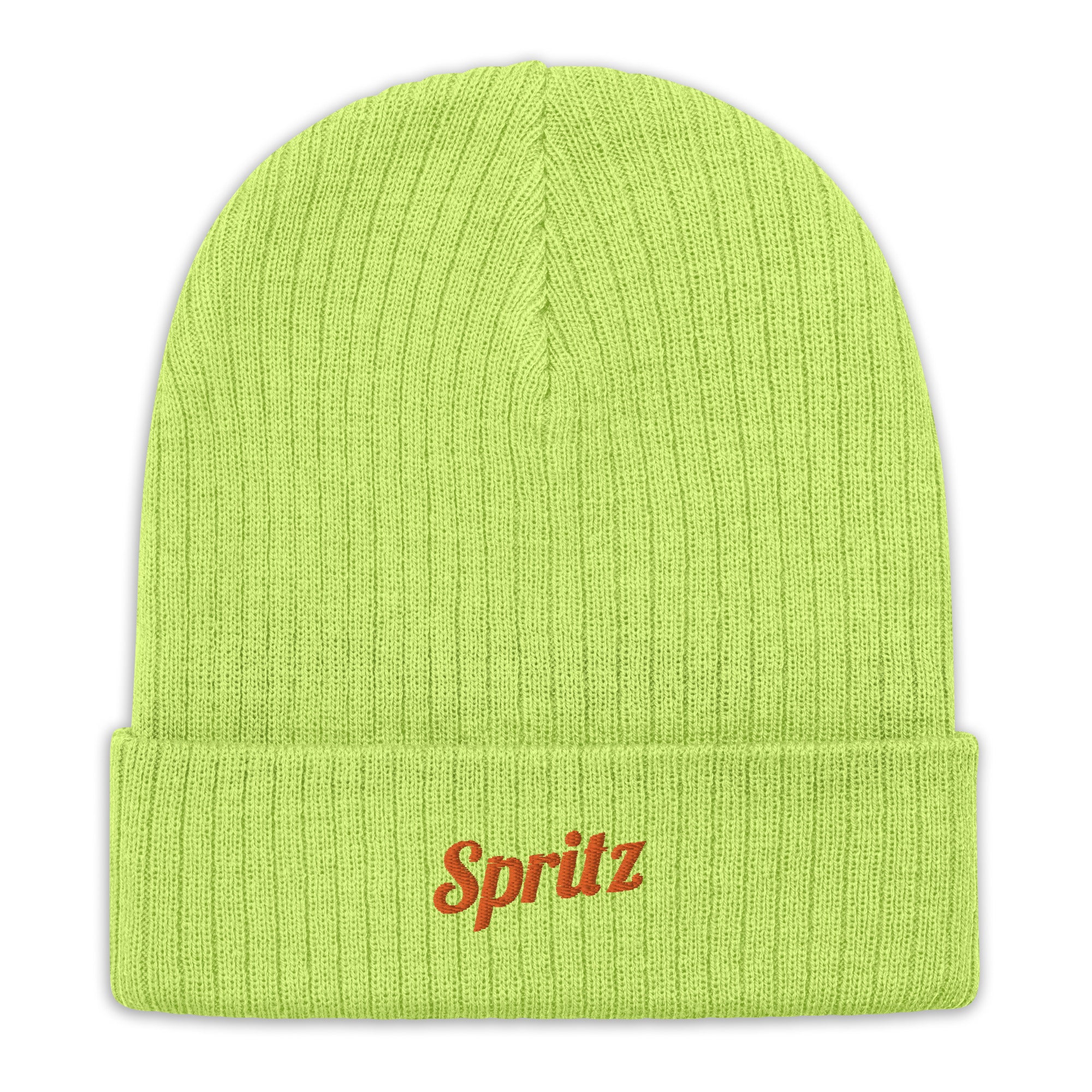 Spritz - Recycled Embroidered Beanie - The Refined Spirit