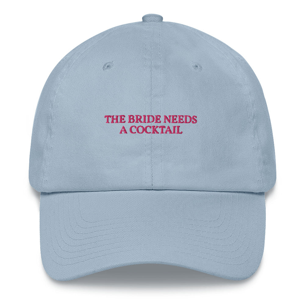 The Bride needs a Cocktail - Baseball Cap - The Refined Spirit
