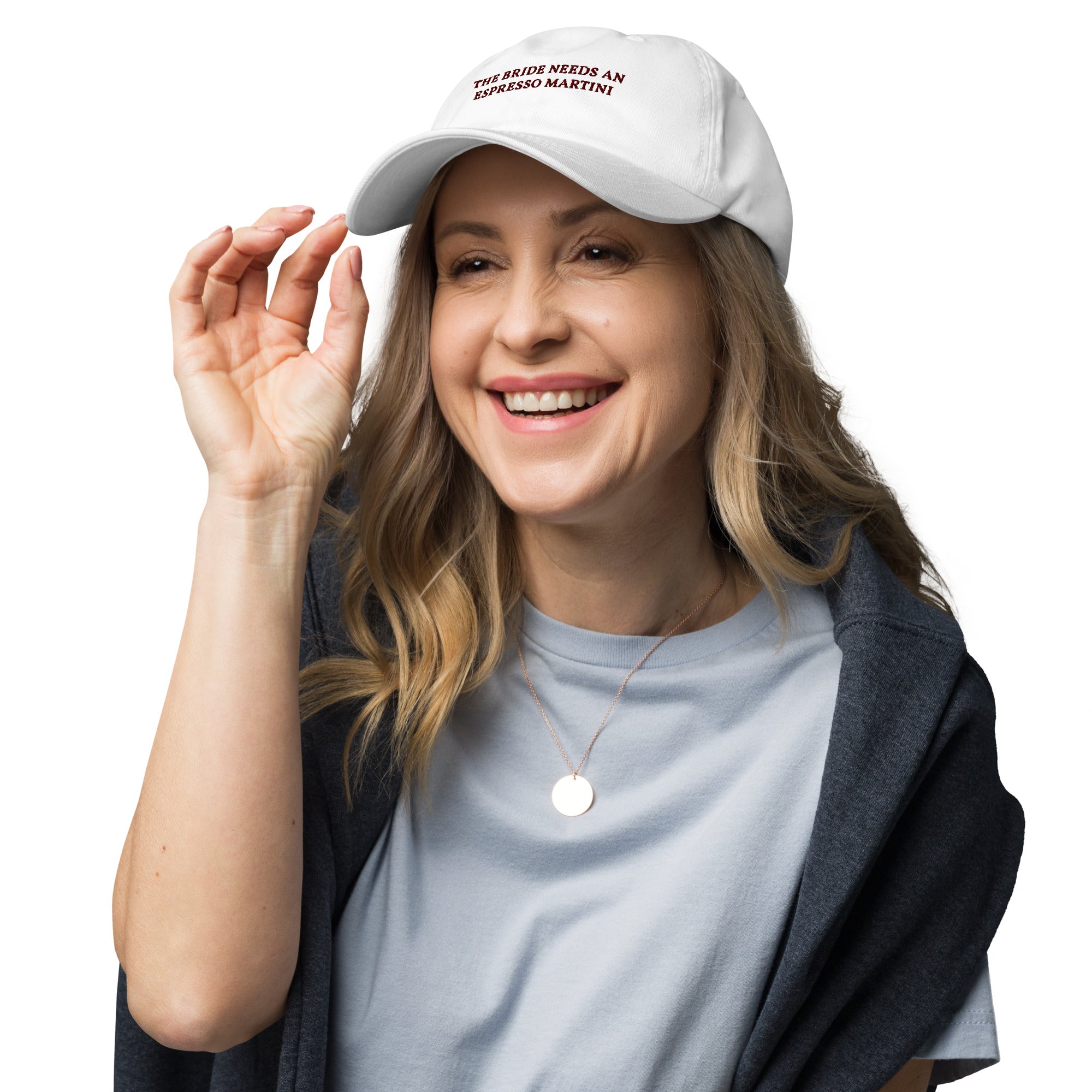 The Bride needs an Espresso Martini - Baseball Cap - The Refined Spirit