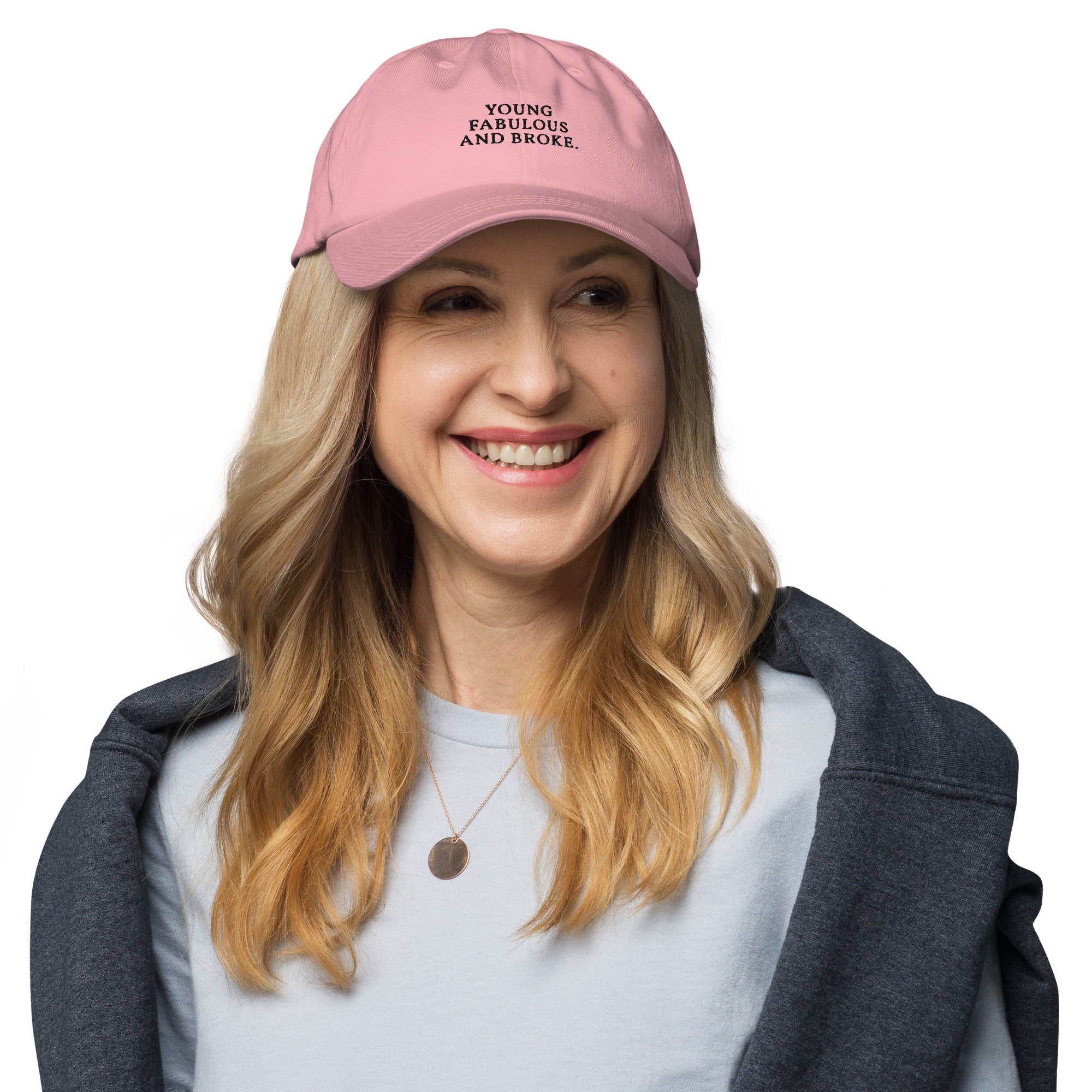 Young, fabulous and broke - Embroidered Cap - The Refined Spirit