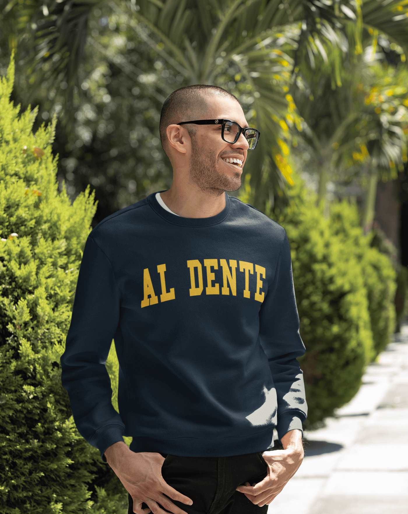 Al Dente - Organic Sweatshirt - The Refined Spirit
