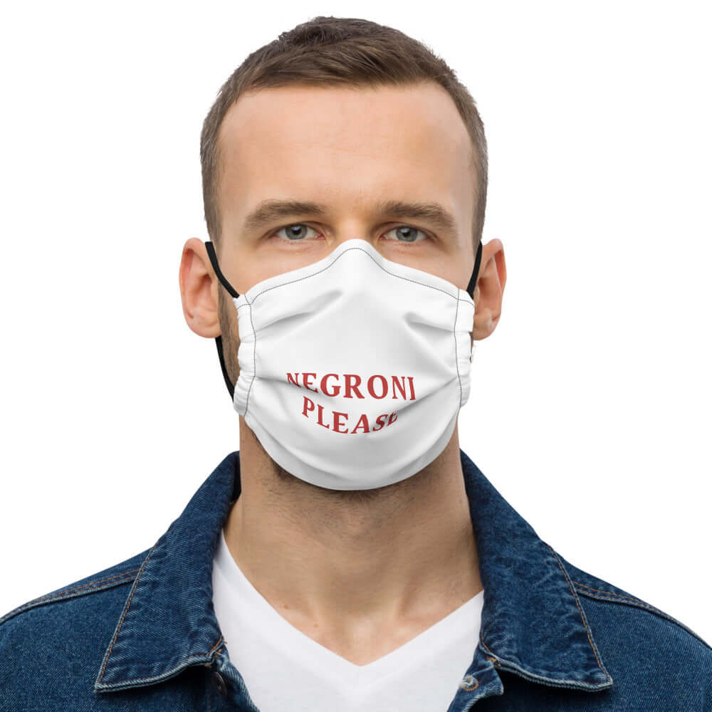 Negroni Please - Premium Face Mask