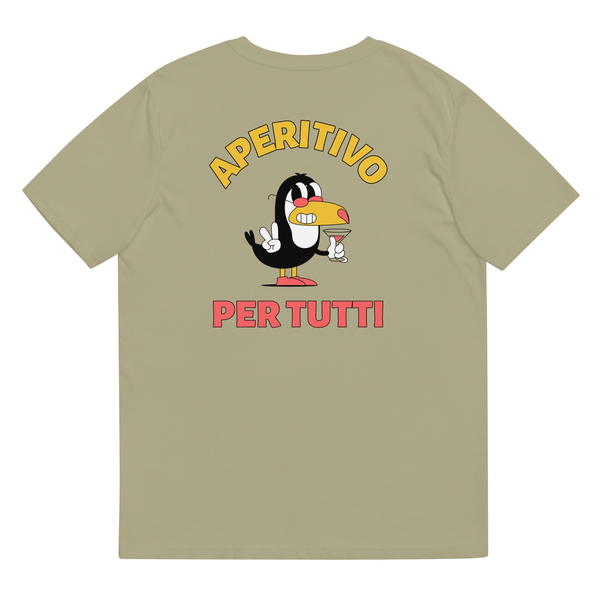 Aperitivo Per Tutti - Organic T-Shirt - The Refined Spirit