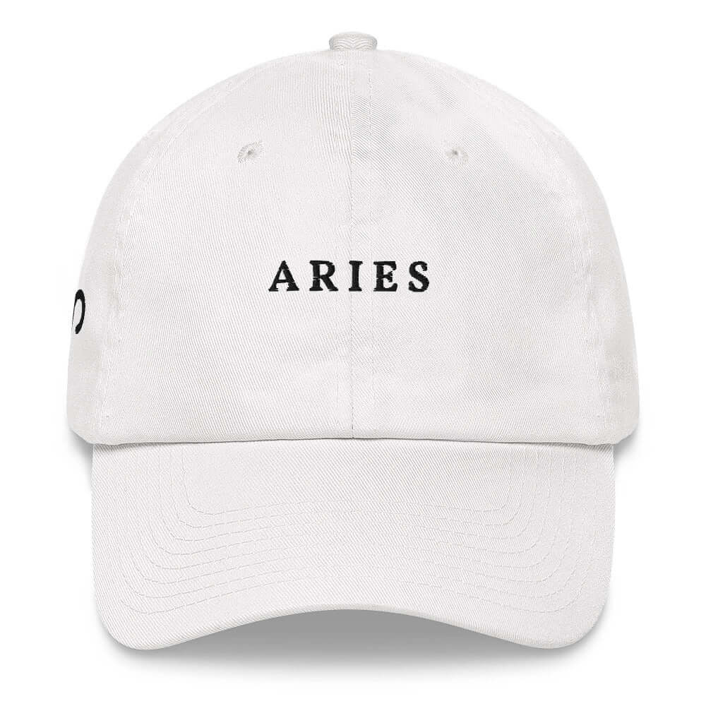 Aries - Embroidered Cap - The Refined Spirit