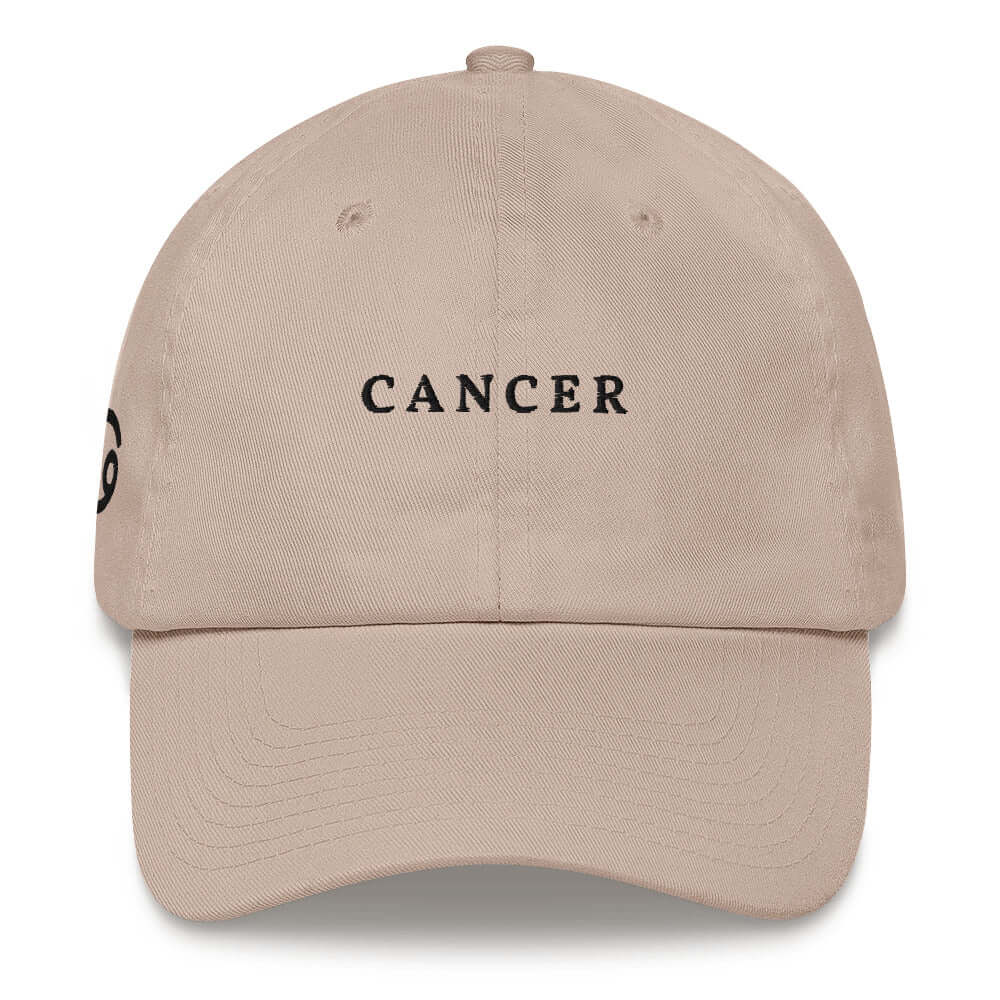 Cancer - Embroidered Cap - The Refined Spirit