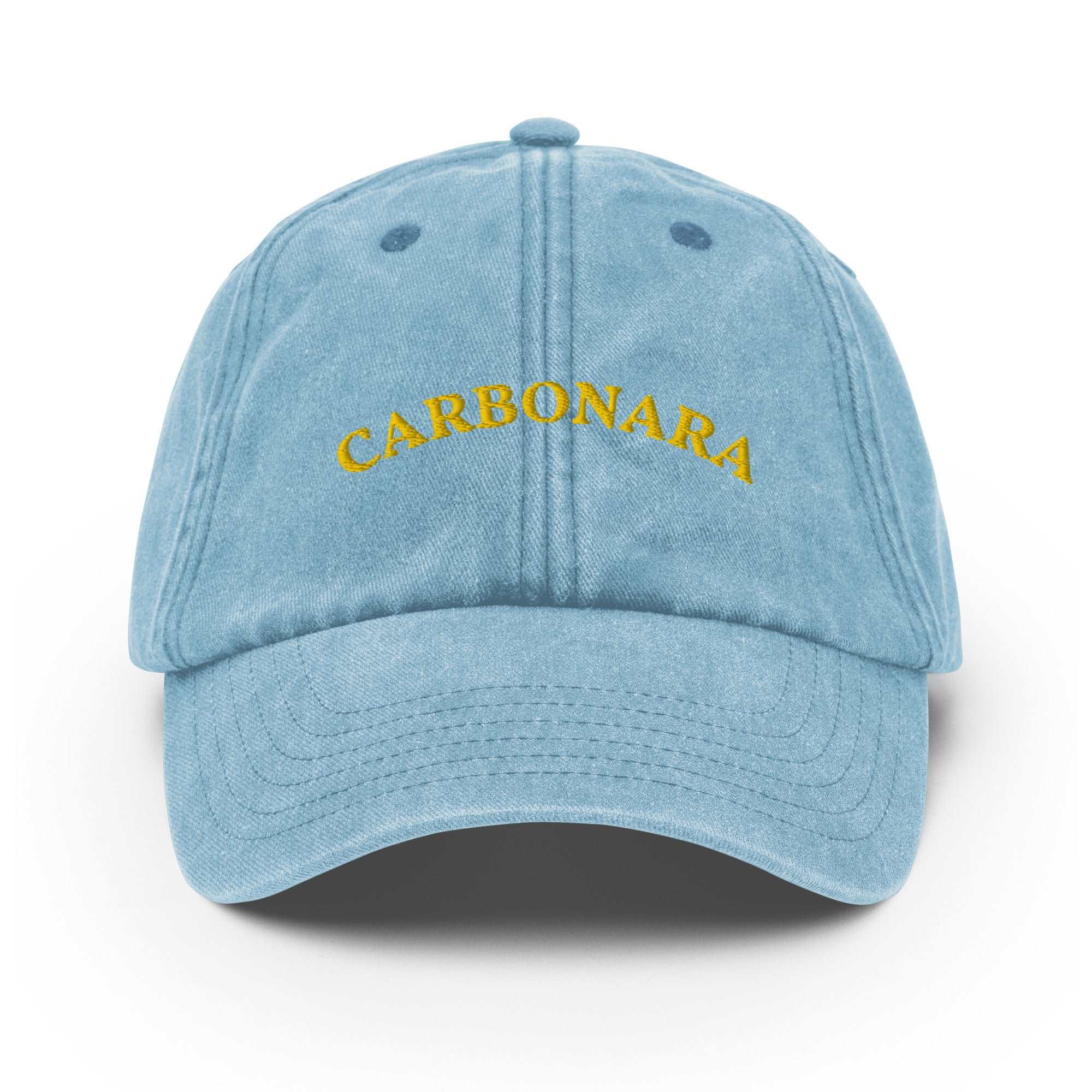 Carbonara Vintage Cap - The Refined Spirit
