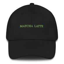 Load image into Gallery viewer, Matcha Latte - Embroidered Cap
