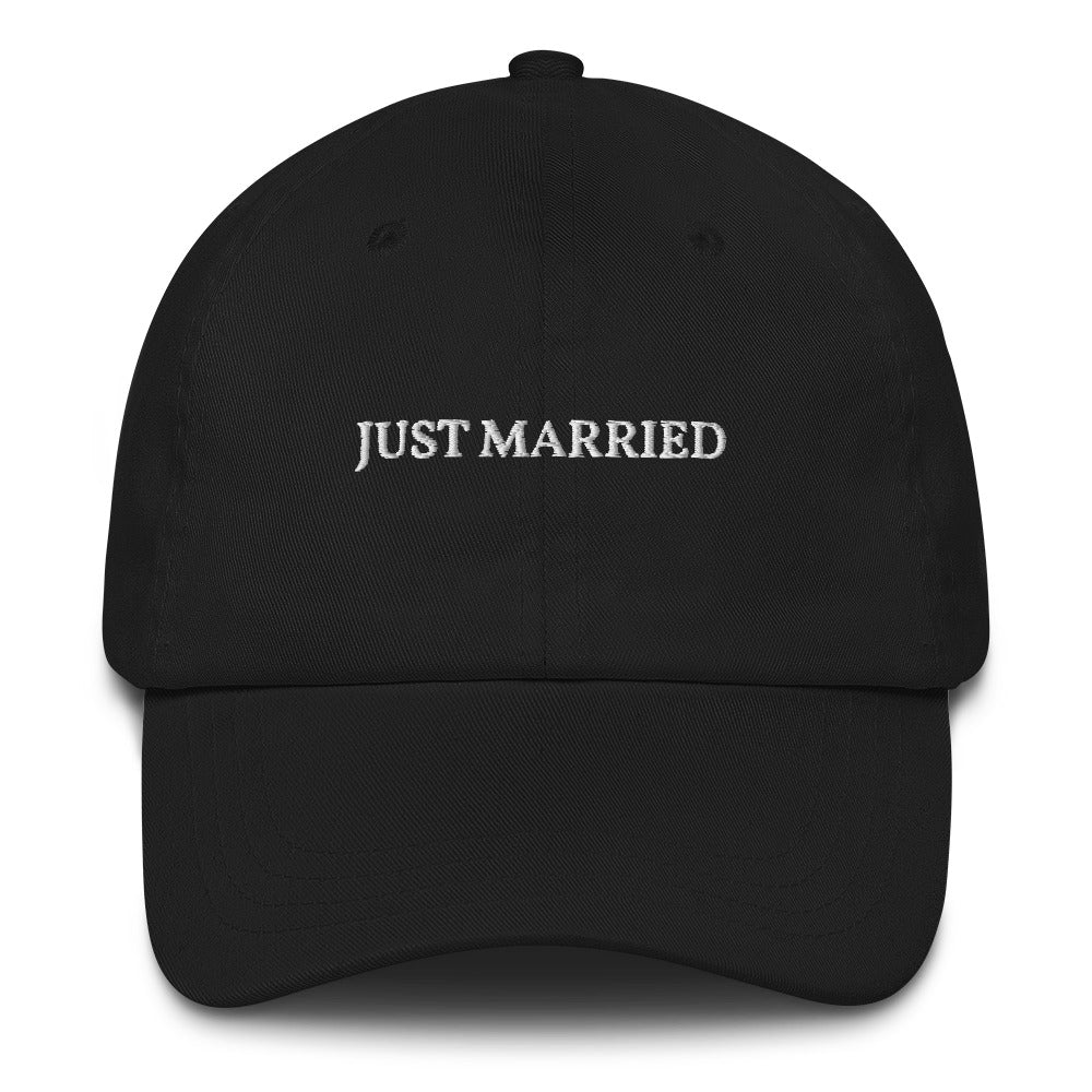 Just Married - Embroidered Cap