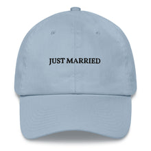 Load image into Gallery viewer, Just Married - Embroidered Cap

