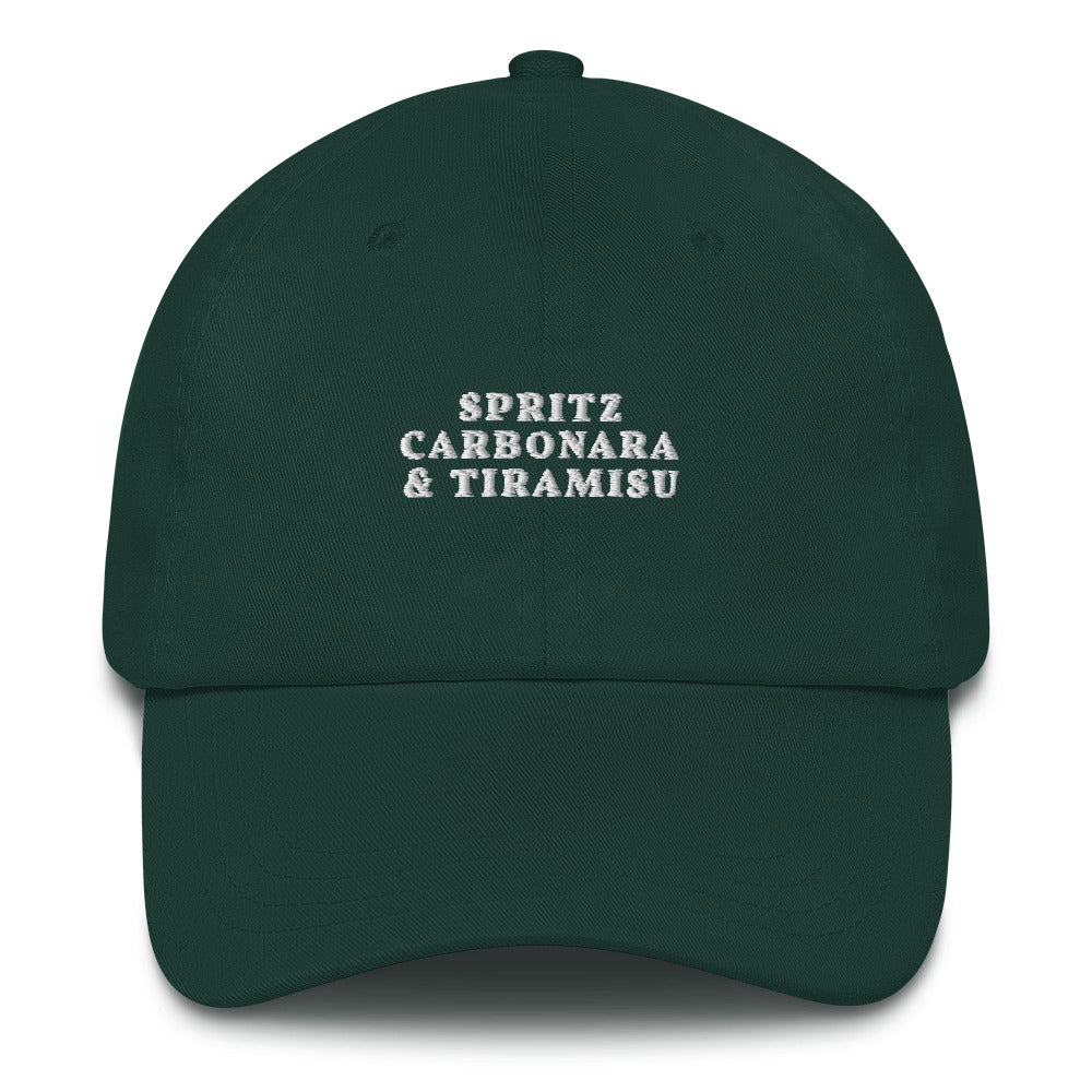 Spritz, Carbonara &amp; Tiramisu Cap