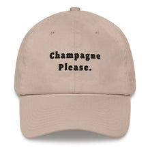 Load image into Gallery viewer, Champagne Please. - Embroidered Cap
