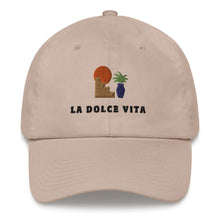 Load image into Gallery viewer, La Dolce Vita Embroidered Cap

