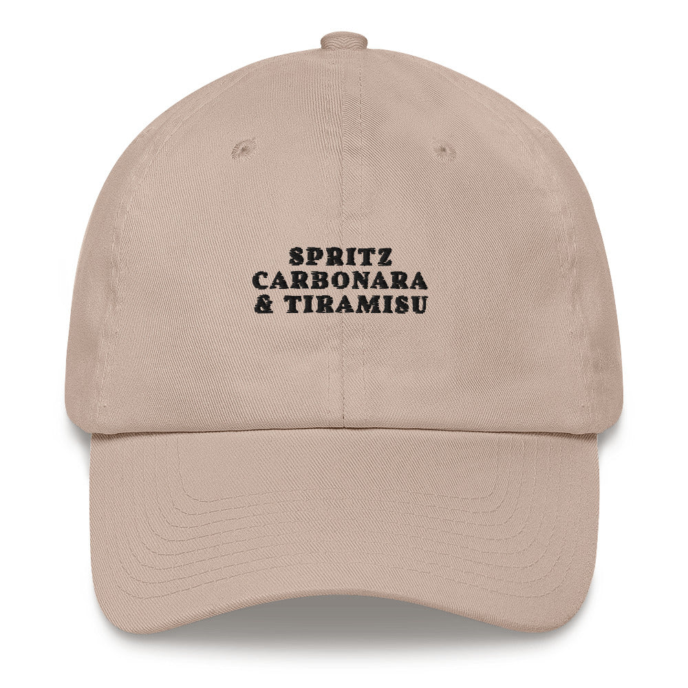 Spritz, Carbonara &amp; Tiramisu Cap