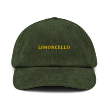 Load image into Gallery viewer, Limoncello - Corduroy Embroidered Cap
